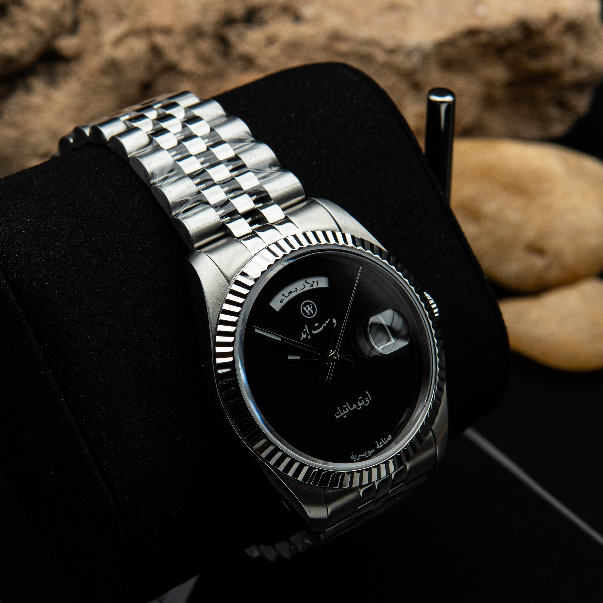 West End Watch Co. “The Classics XL – Full Arabic Onyx Dial” Limited Edition Automatic (1 of 150)