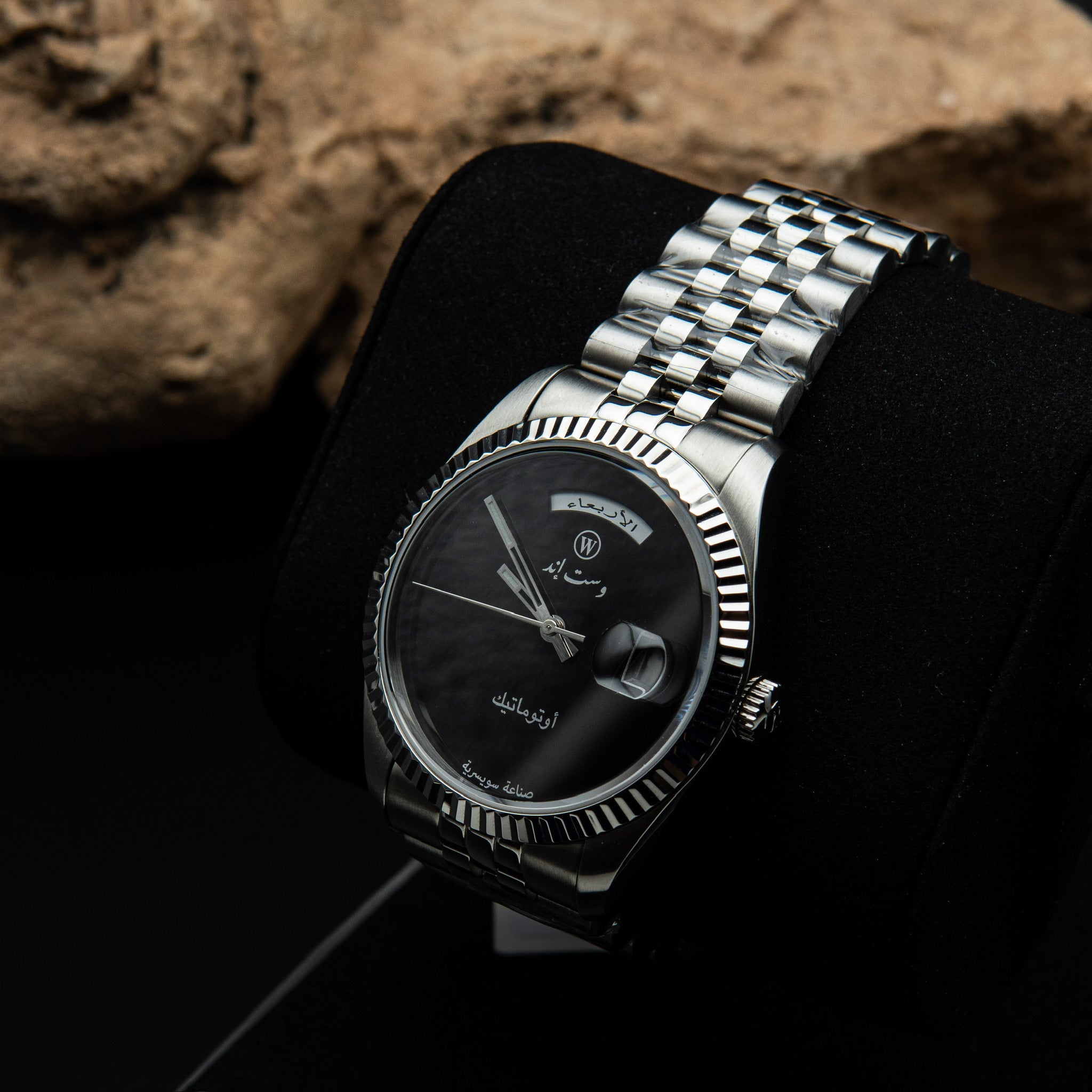 West End Watch Co. “The Classics XL – Full Arabic Onyx Dial” Limited Edition Automatic (1 of 150)