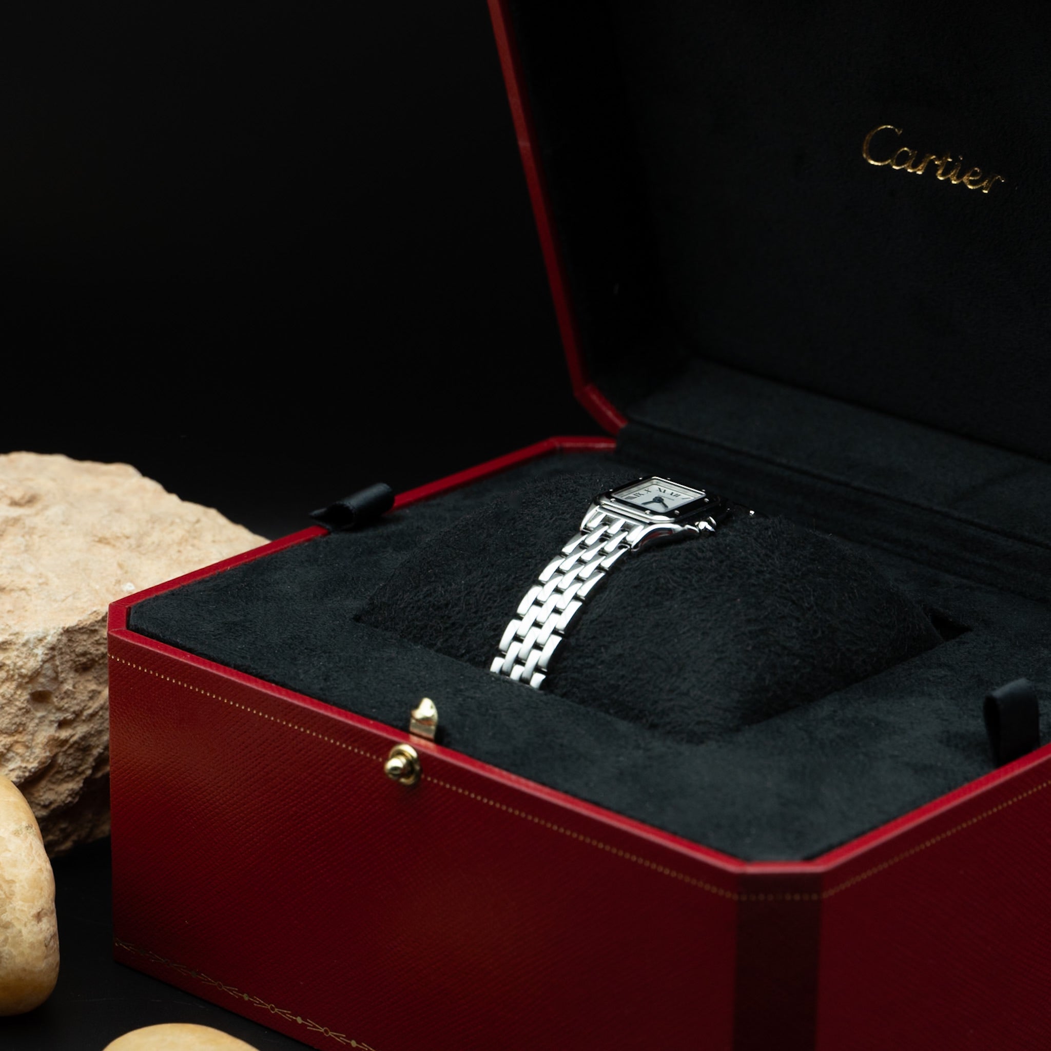 Cartier Panthère de Cartier Mini Watch – Stainless Steel (Ref. WSPN0012)