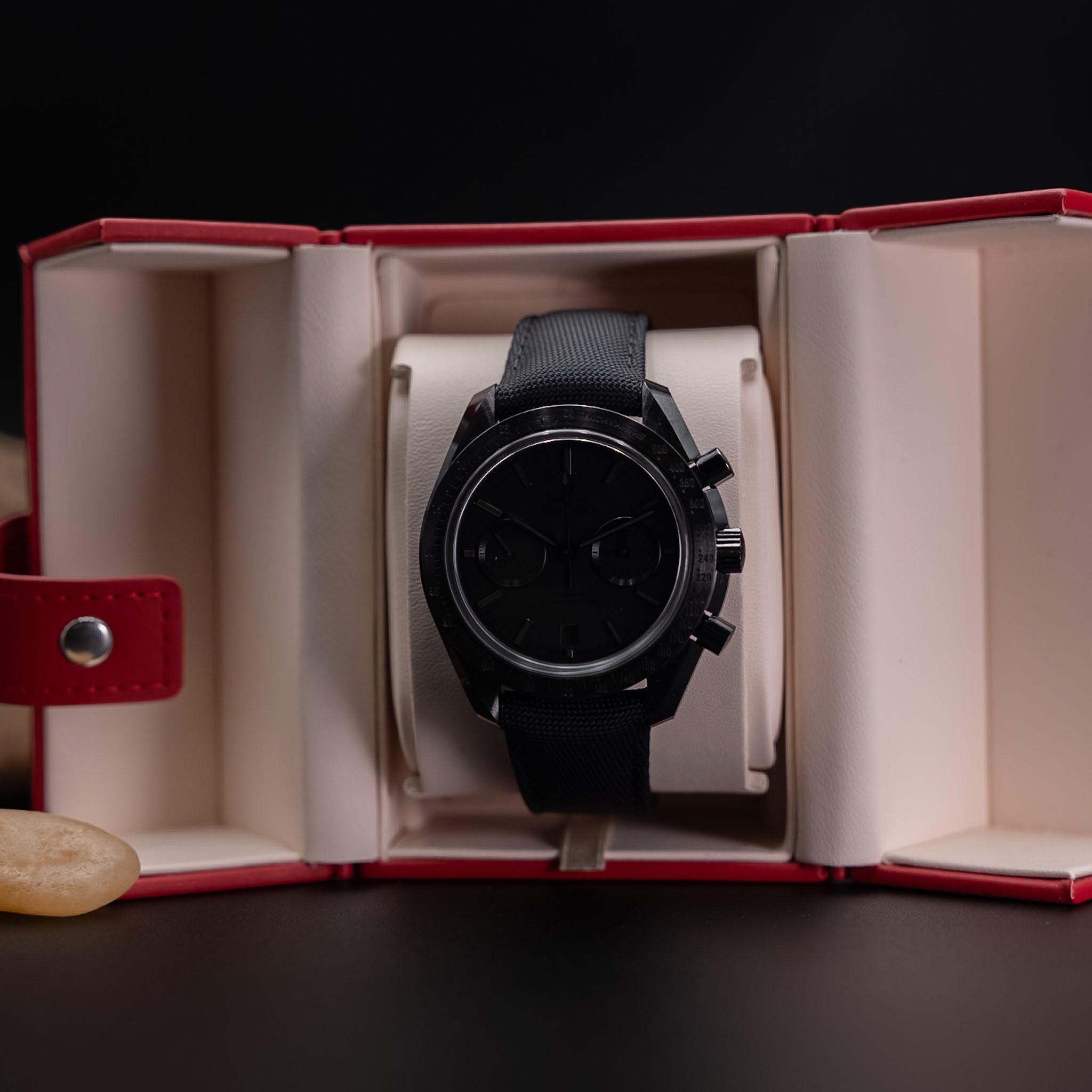 Omega Speedmaster Dark Side of the Moon “Black Black” Co-Axial Chronometer Chronograph in 44.25 mm Ceramic Case (Ref. 311.92.44.51.01.005)