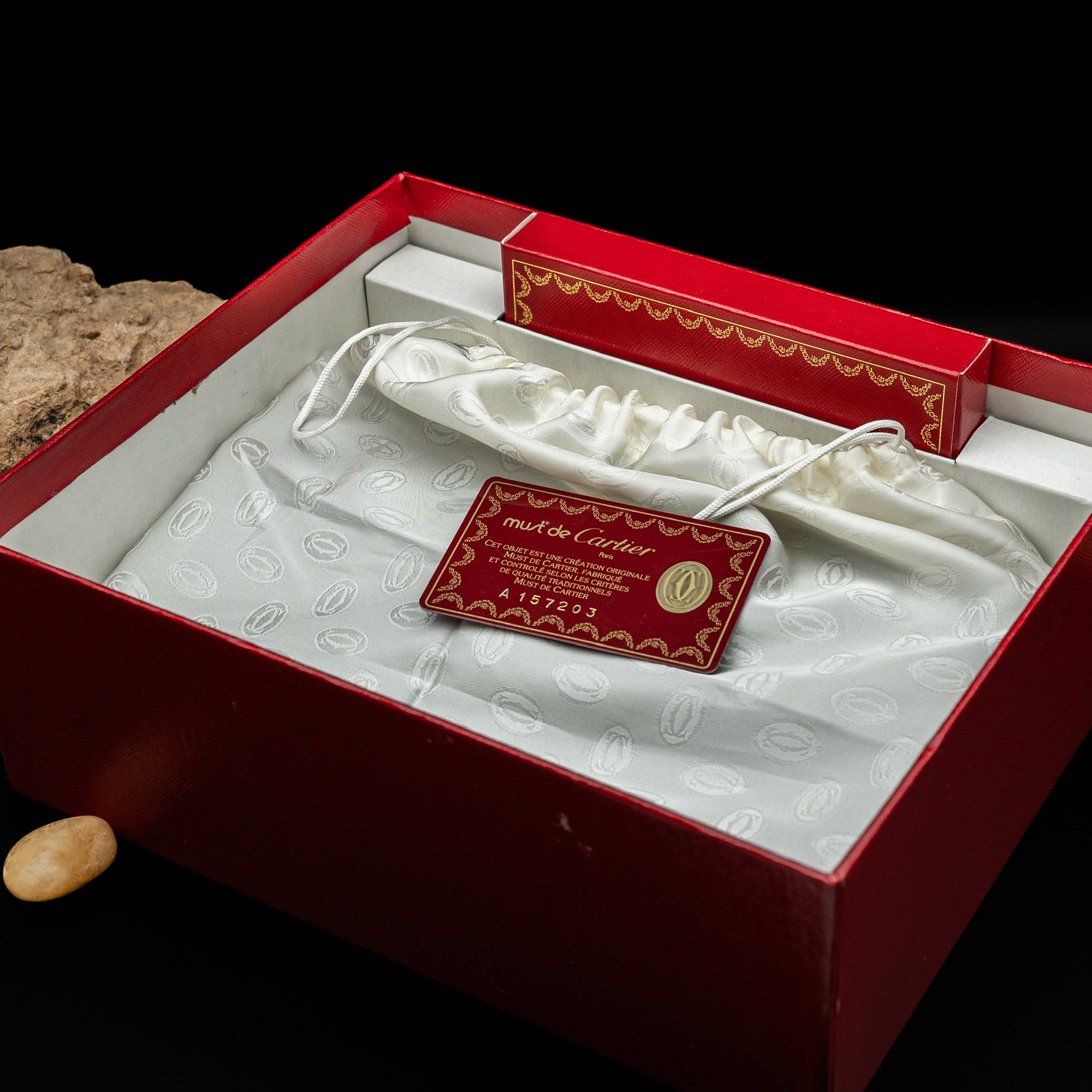 Cartier Must de Cartier Panthère “C” Evening Clutch with Detachable Shoulder Strap from 1993