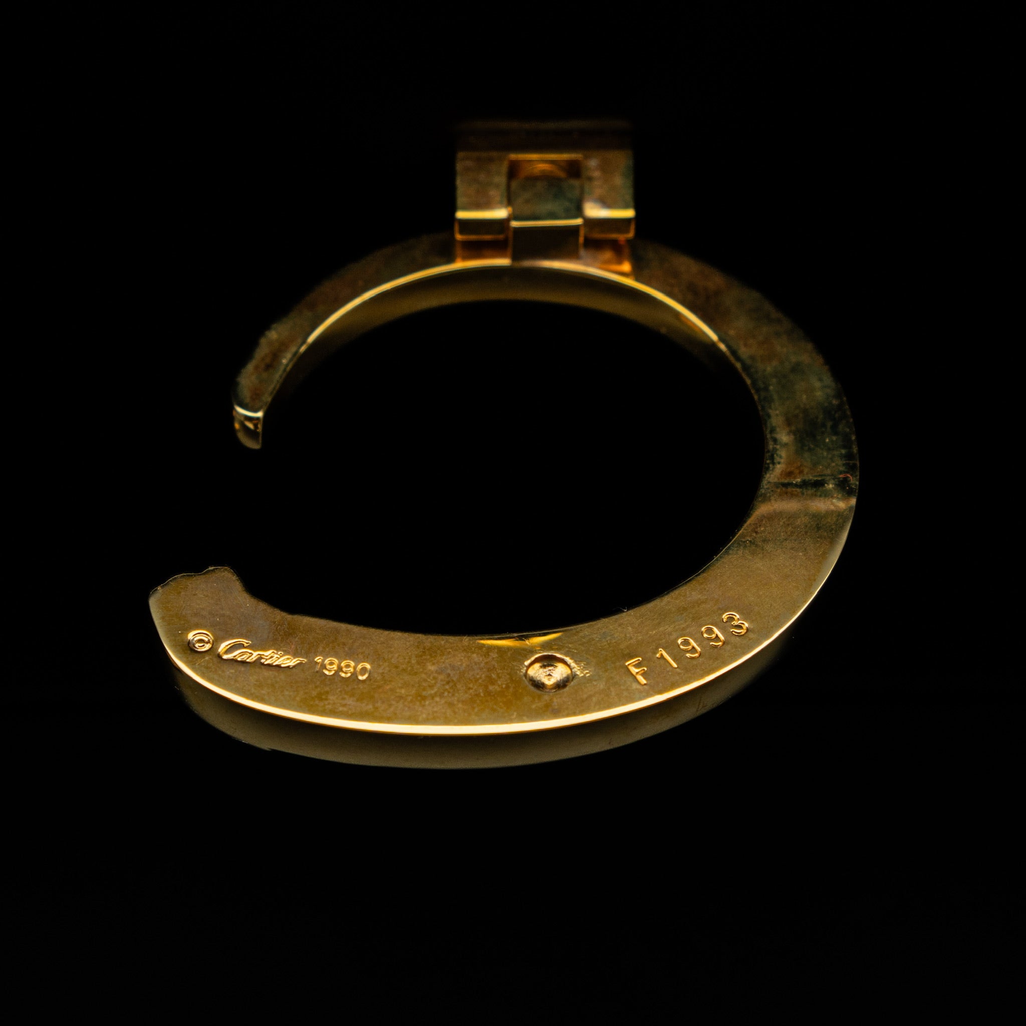 Cartier Must de Cartier Panthère “C” Evening Clutch with Detachable Shoulder Strap from 1993