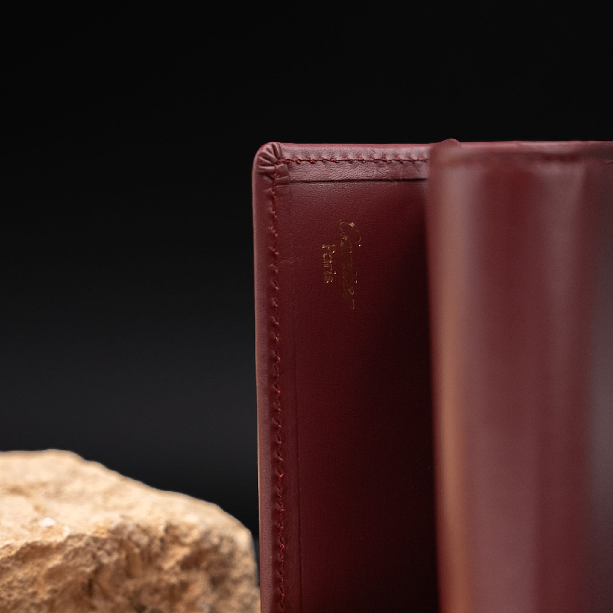 Cartier Pasha Six-Key Case in Burgundy Leather