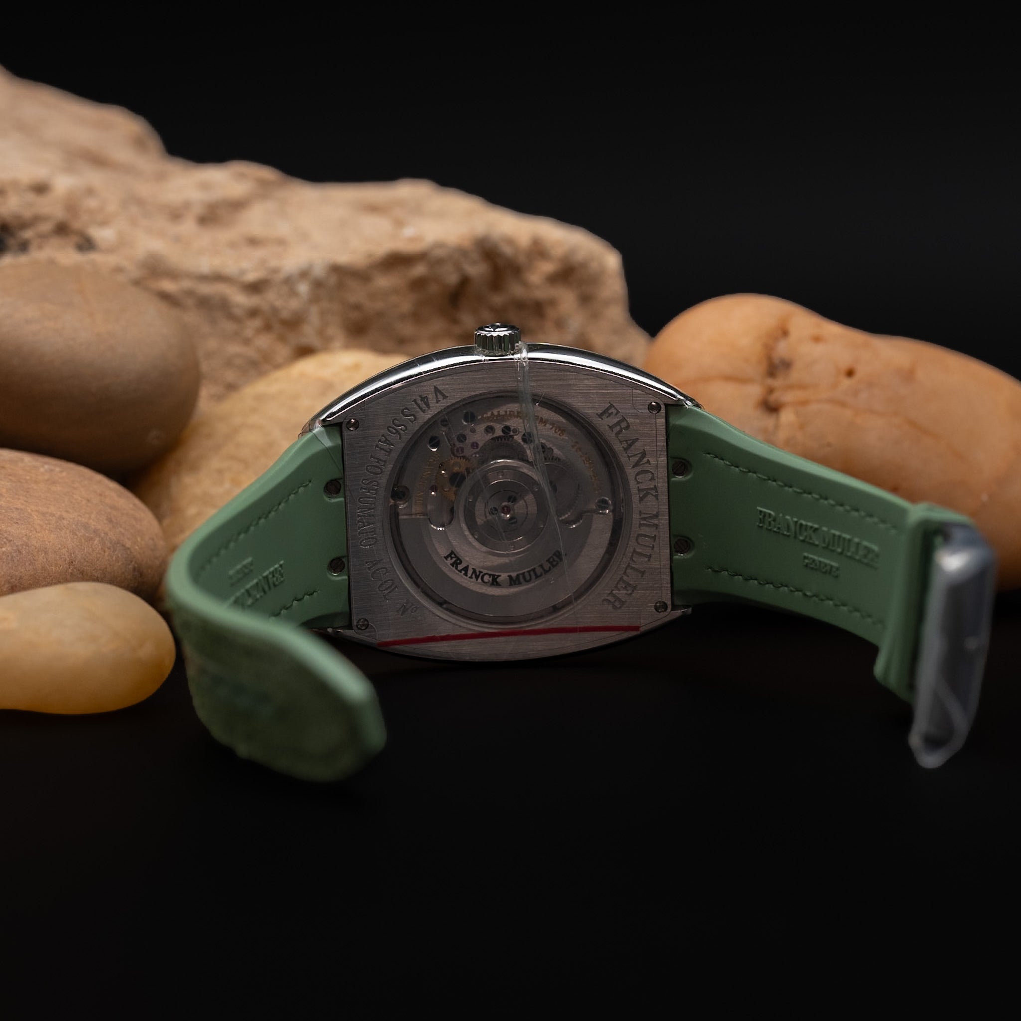 Franck Muller Vanguard Sfumato Slim in Green (Ref. V 41 S S6 AT FO SFUMATO (AC OL))