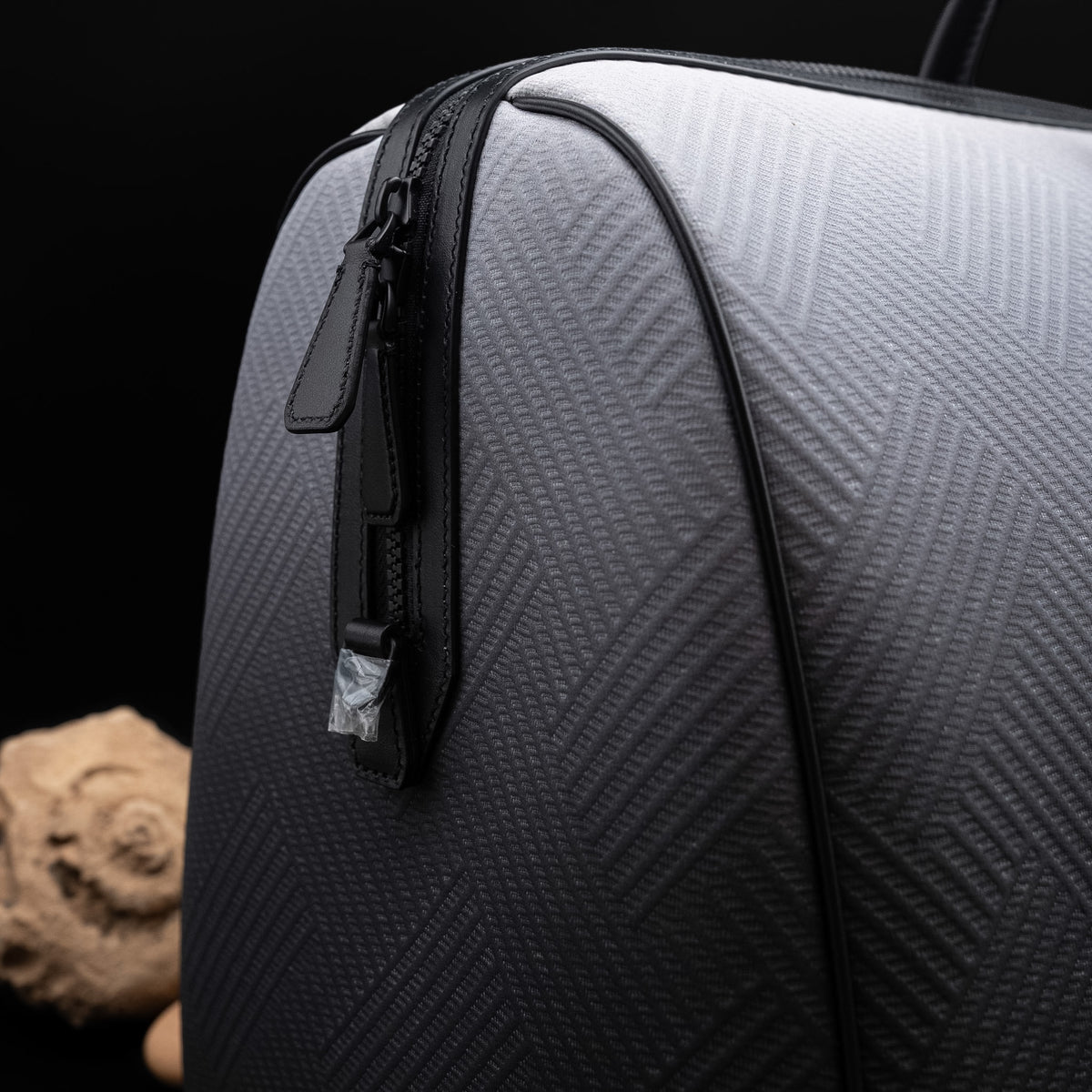 Montblanc Weekender Bag 55 in Extreme 3.0 Jacquard Leather with Black & White Gradient