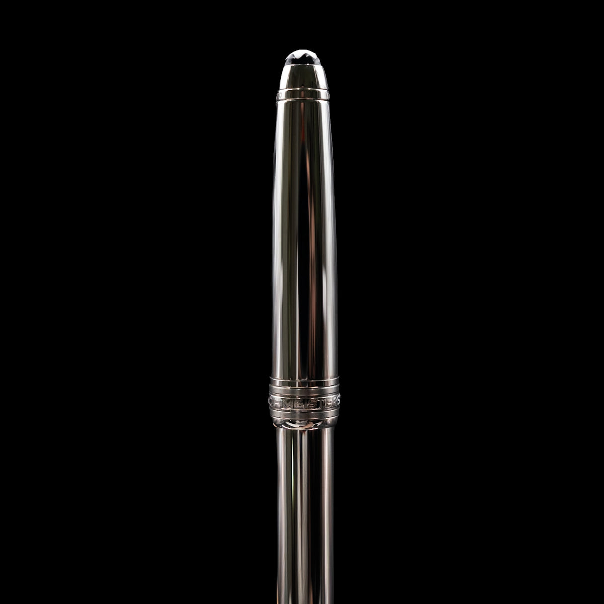 Montblanc Meisterstück Solitaire Stainless Steel Classique Ballpoint Pen (Ref. 23164) from Early 2000's