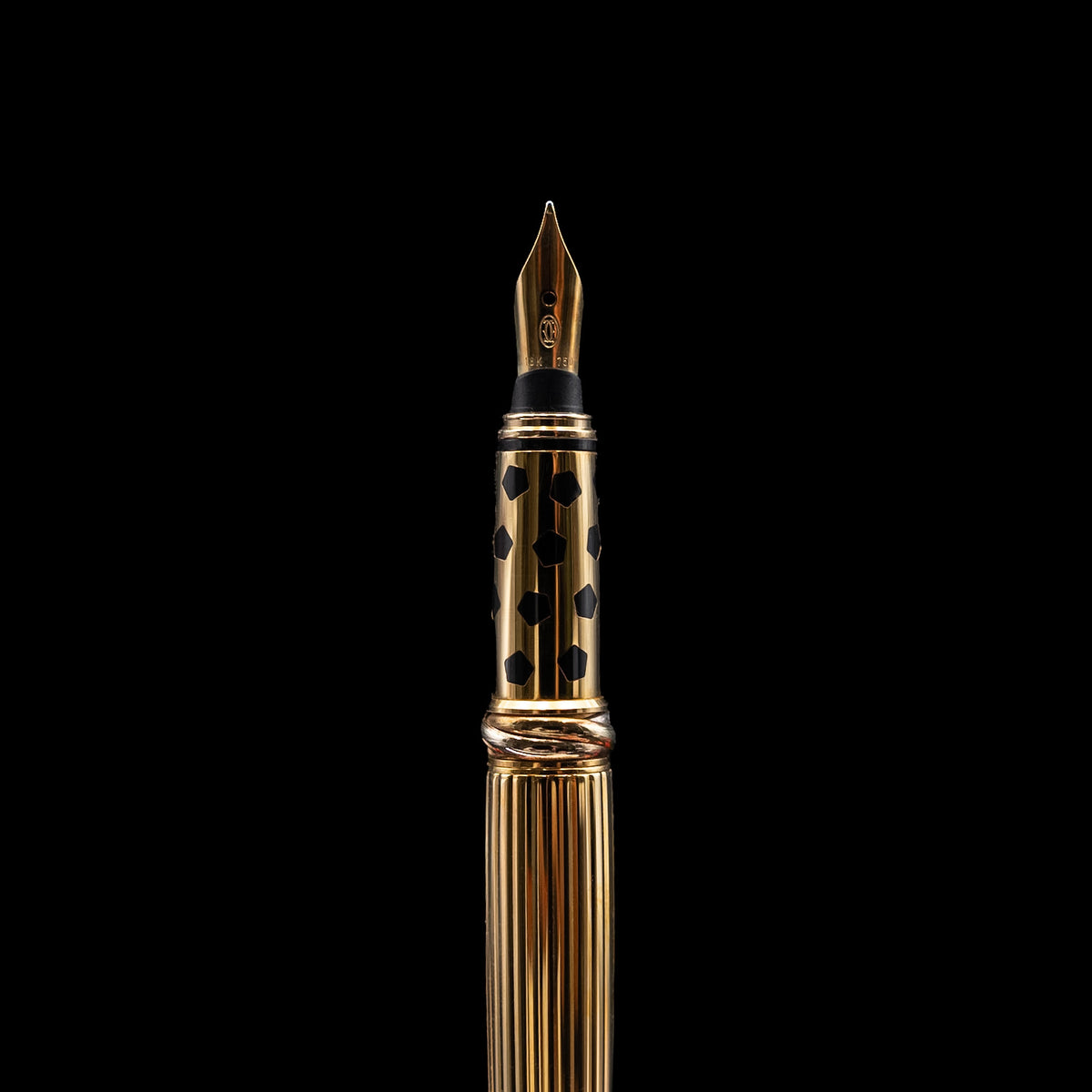 Cartier Panthère de Cartier Gold-Plated Fountain Pen (Ref. ST140009) from 1990