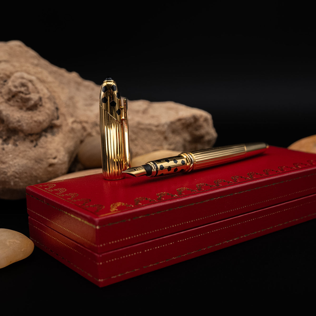 Cartier Panthère de Cartier Gold-Plated Fountain Pen (Ref. ST140009) from 1990