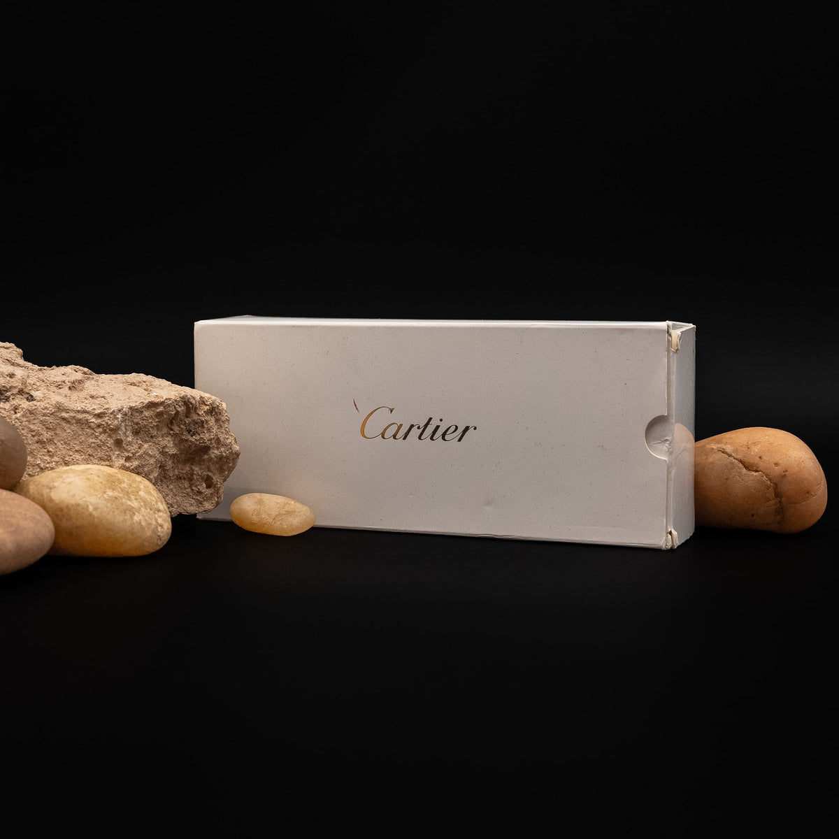 Cartier Louis Cartier Rollerball Pen in Black Composite with Platinum Finish (Ref. ST170040)