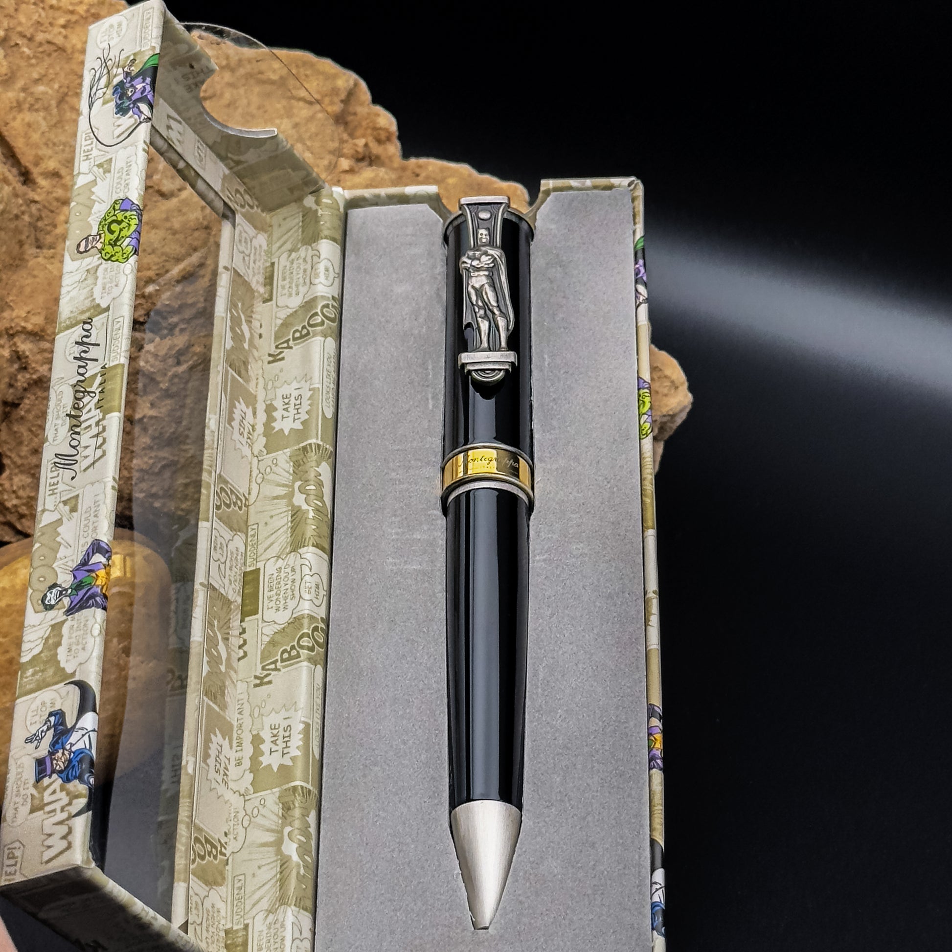 Montegrappa Batman Ballpoint Pen from DC Comics Heroes & Villains Series