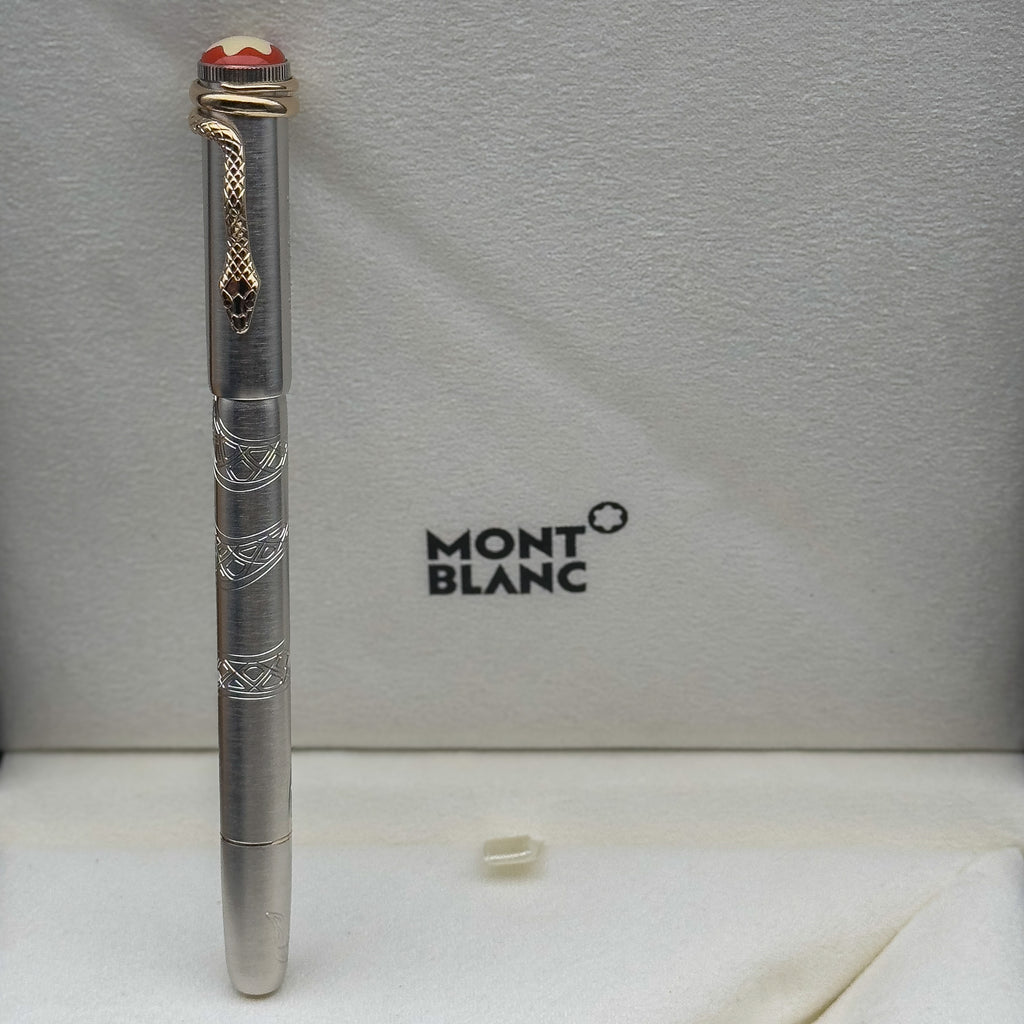 Montblanc Heritage Rouge et Noir Solitaire Serpent Fountain Pen - Limited Edition 1906
