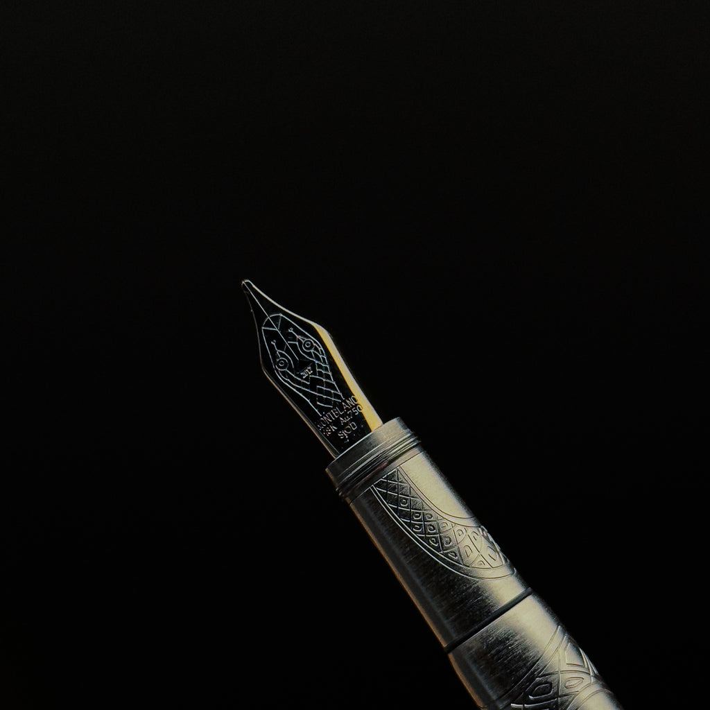 Montblanc Heritage Rouge et Noir Solitaire Serpent Fountain Pen - Limited Edition 1906
