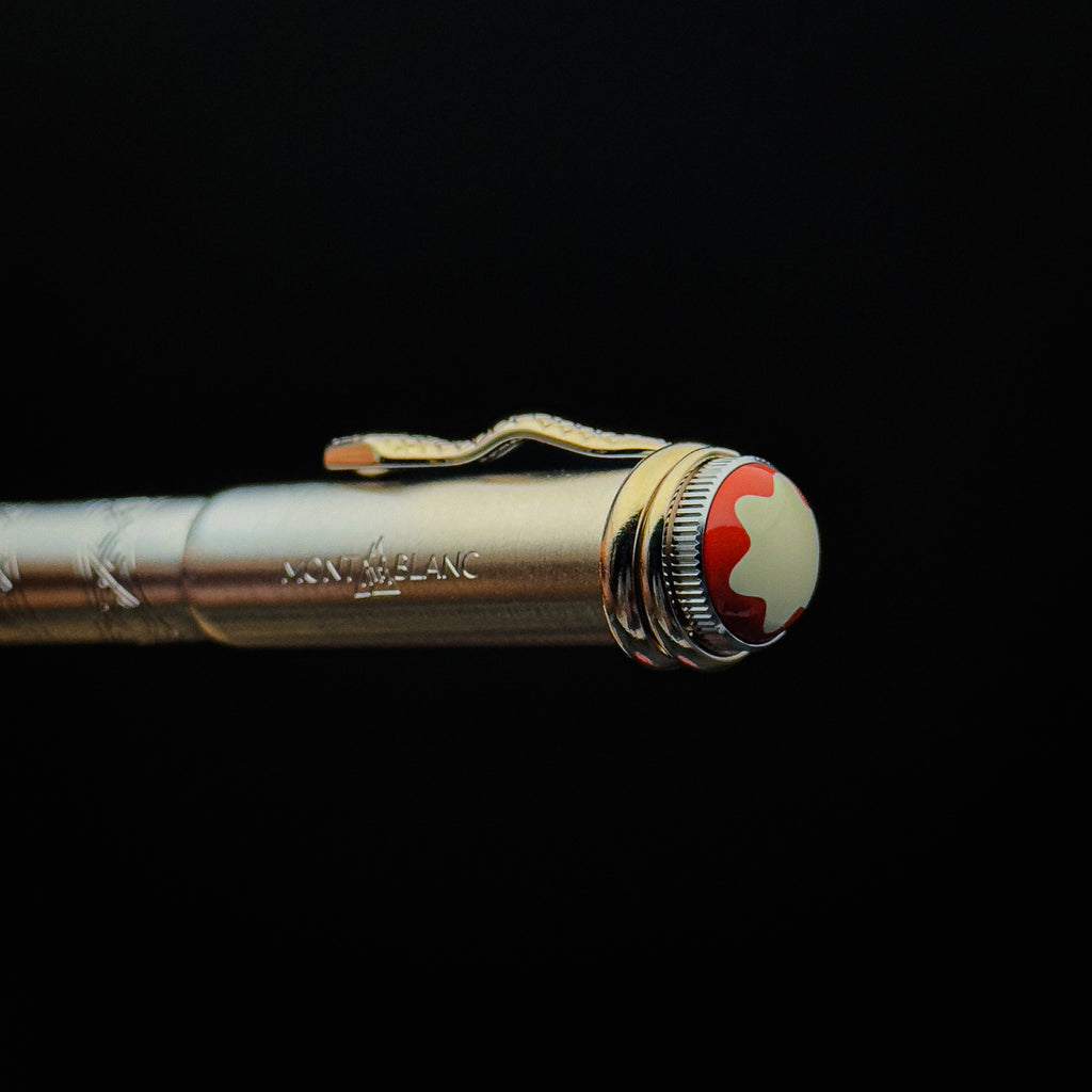 Montblanc Heritage Rouge et Noir Solitaire Serpent Fountain Pen - Limited Edition 1906