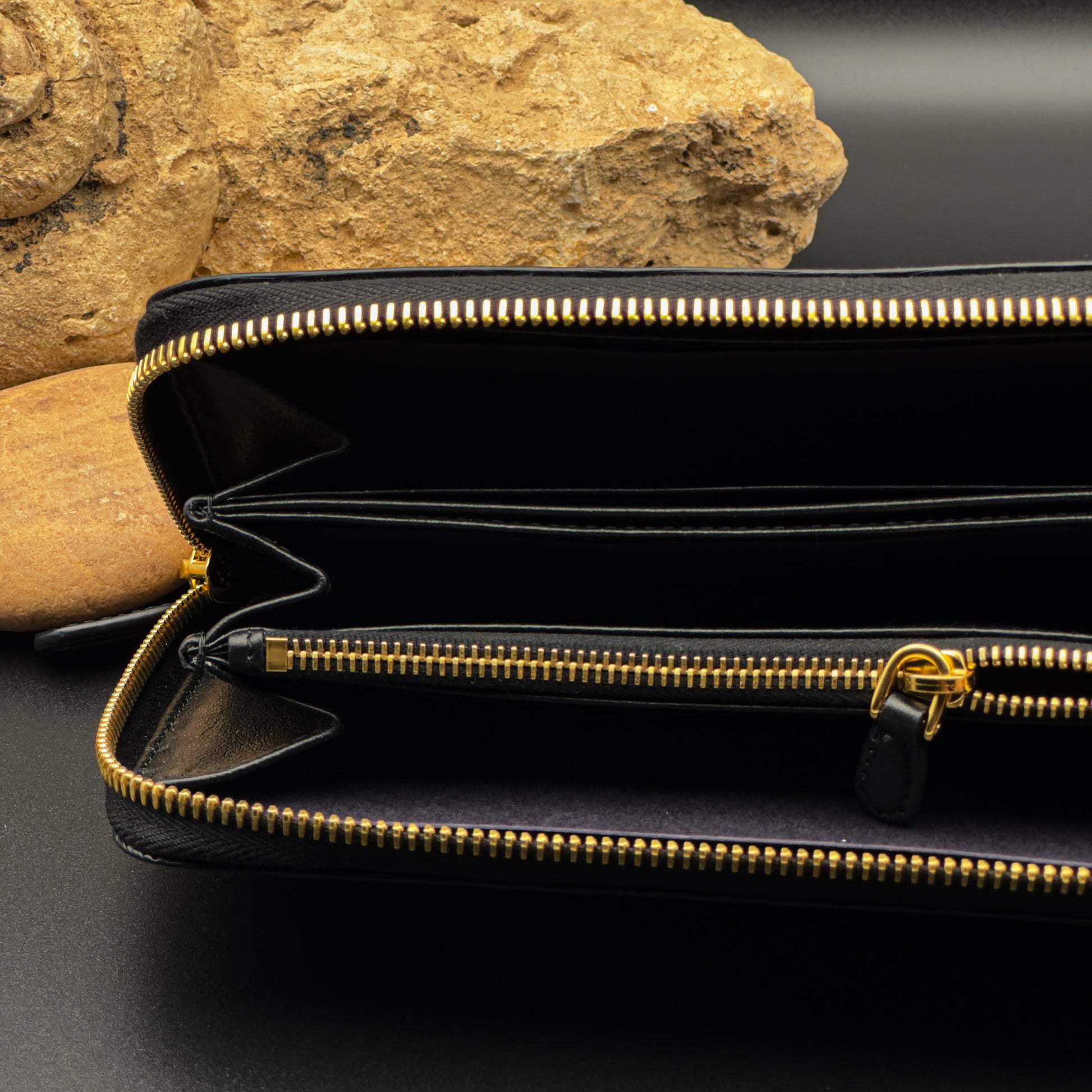 Prada Large Saffiano Leather Wallet