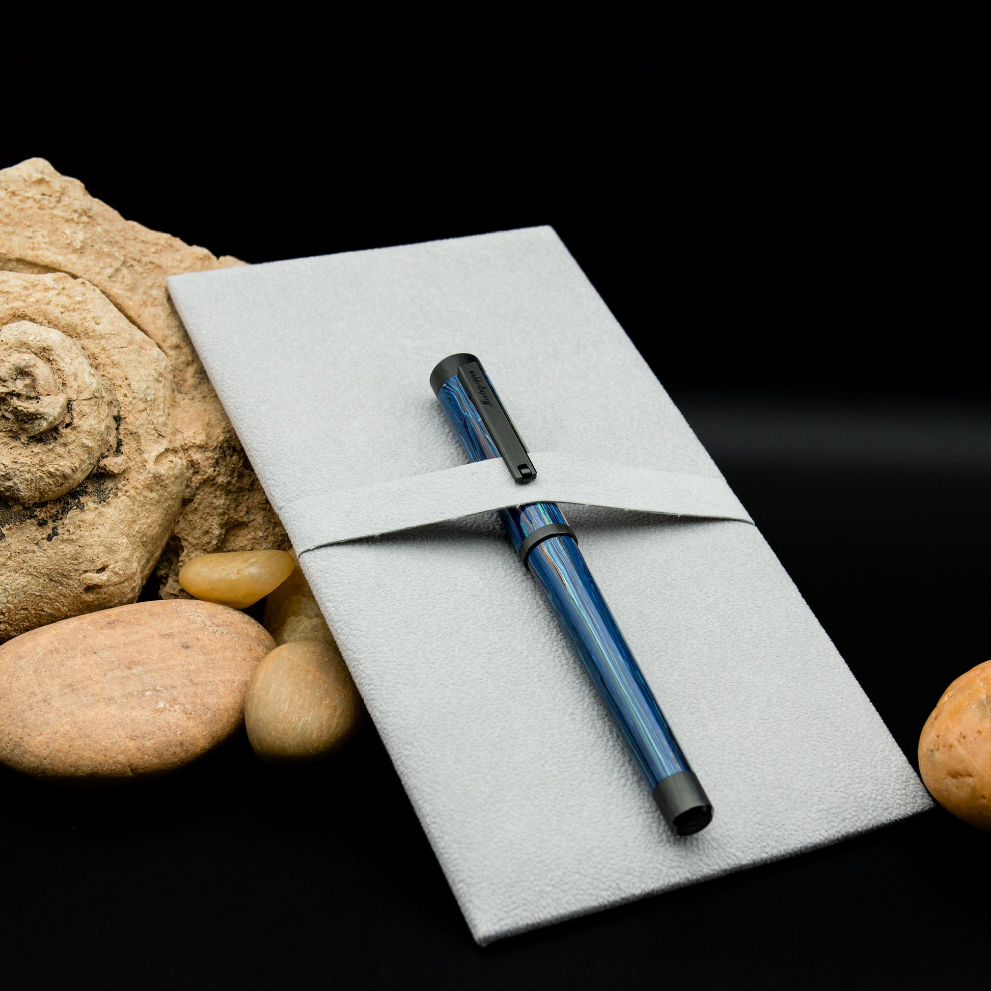 Montegrappa Zero Zodiac Libra Blue Limited Edition Fountain Pen