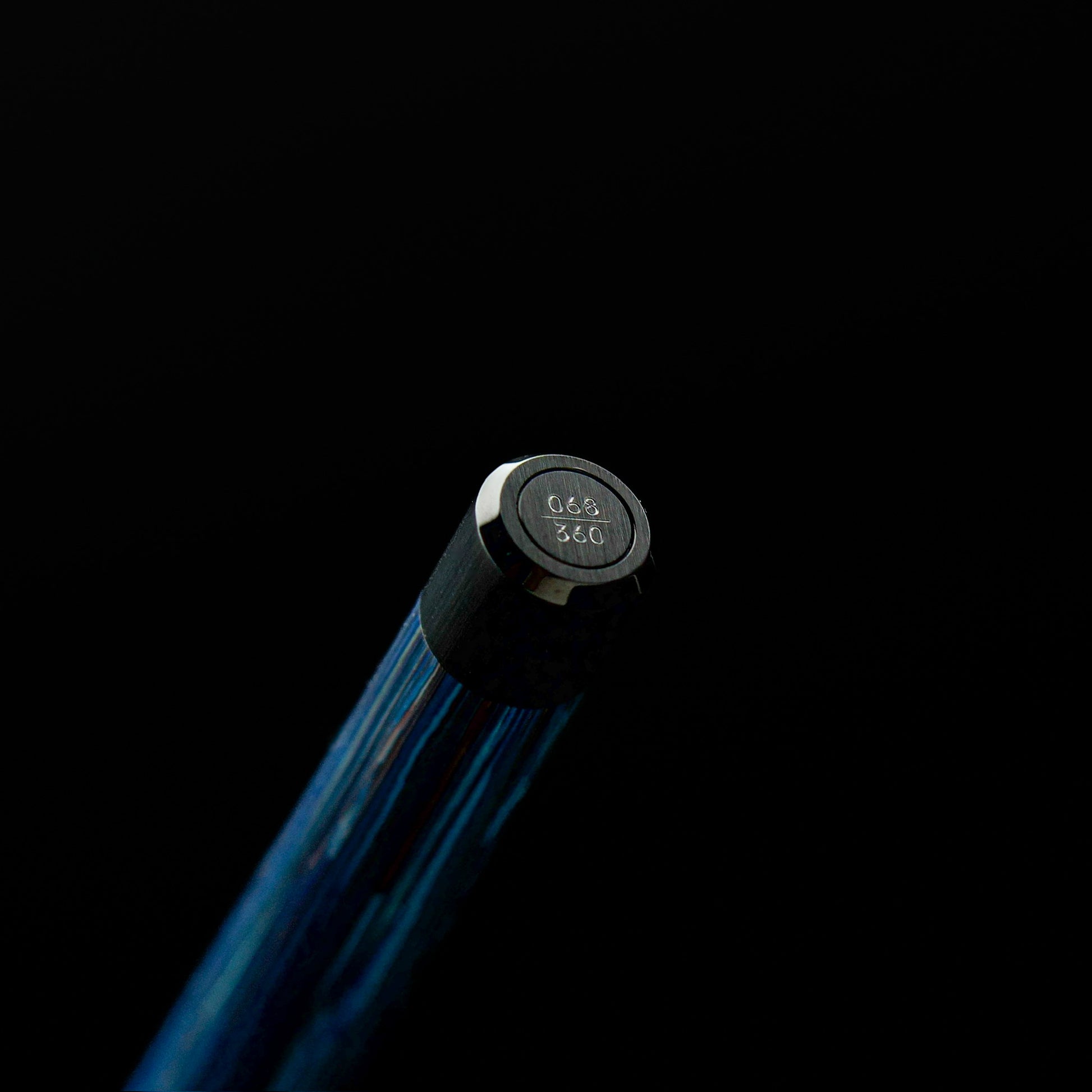 Montegrappa Zero Zodiac Libra Blue Limited Edition Fountain Pen