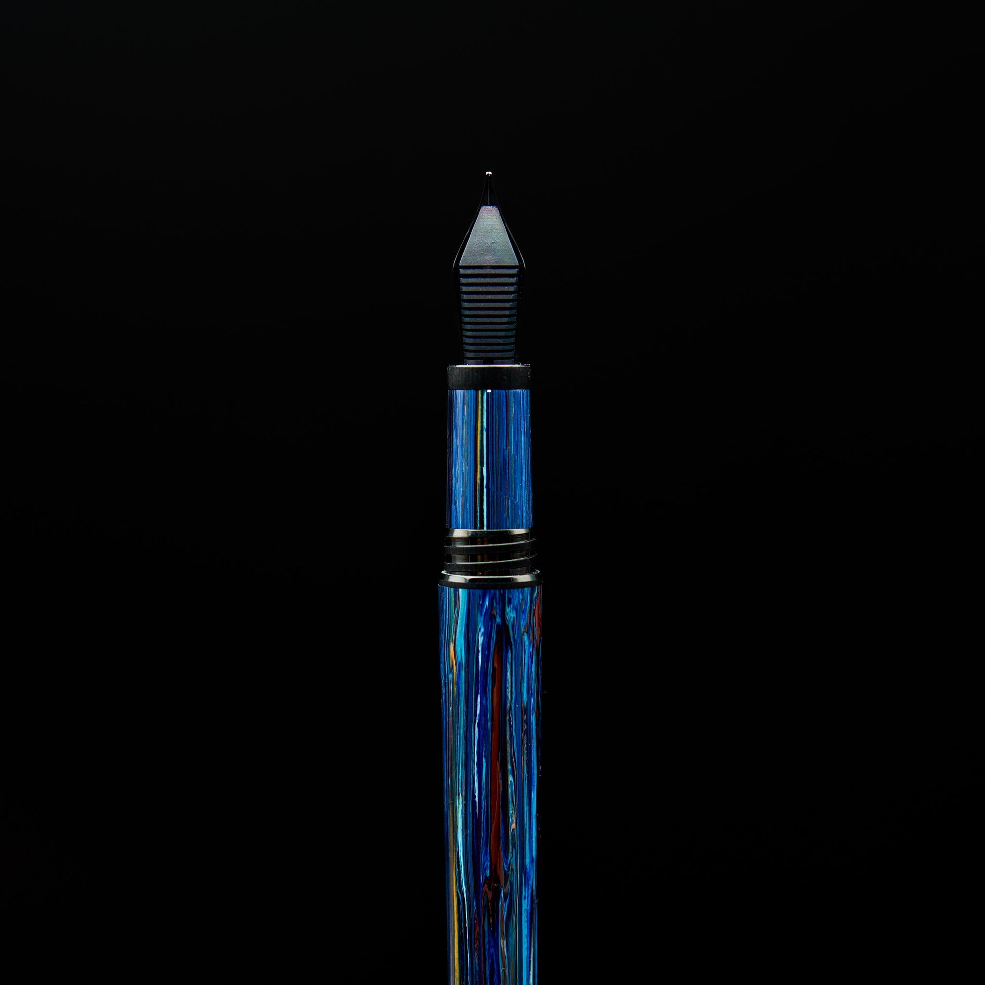 Montegrappa Zero Zodiac Libra Blue Limited Edition Fountain Pen
