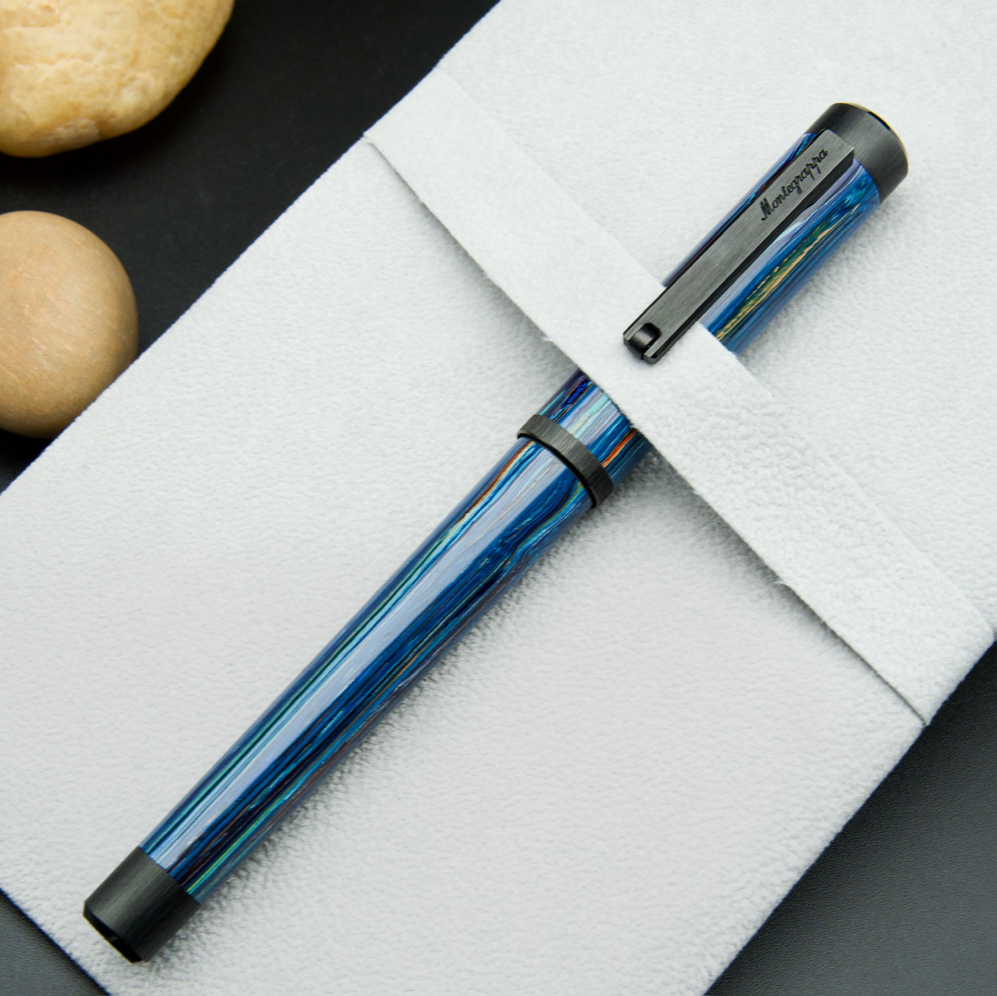 Montegrappa Zero Zodiac Libra Blue Limited Edition Fountain Pen
