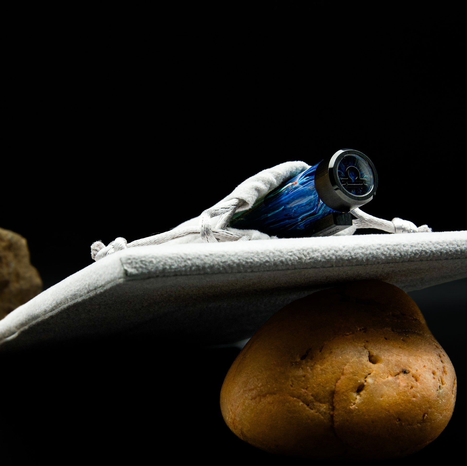 Montegrappa Zero Zodiac Libra Blue Limited Edition Fountain Pen