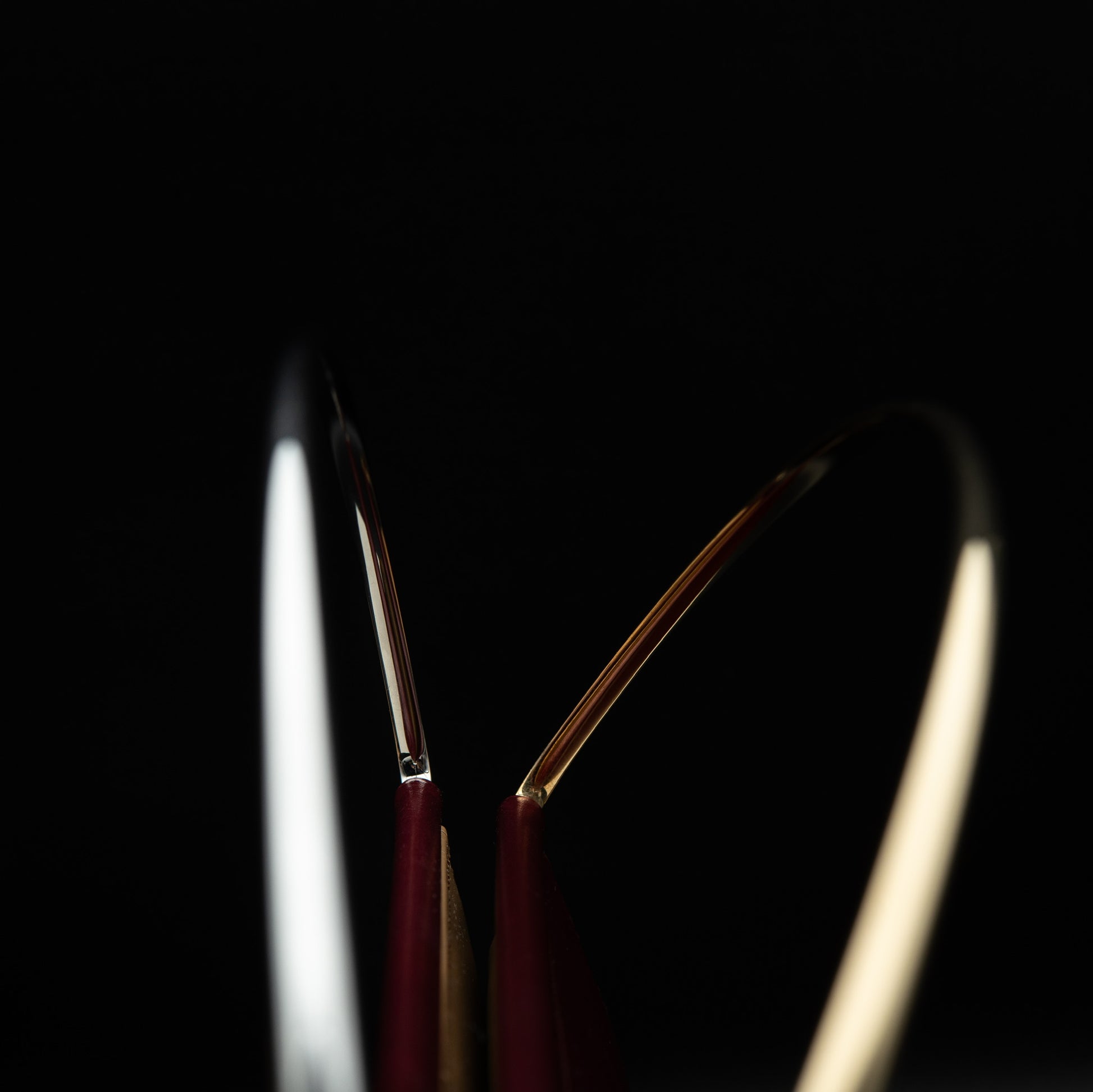 Must de Cartier Trinity Clutch Bag in Bordeaux Leather