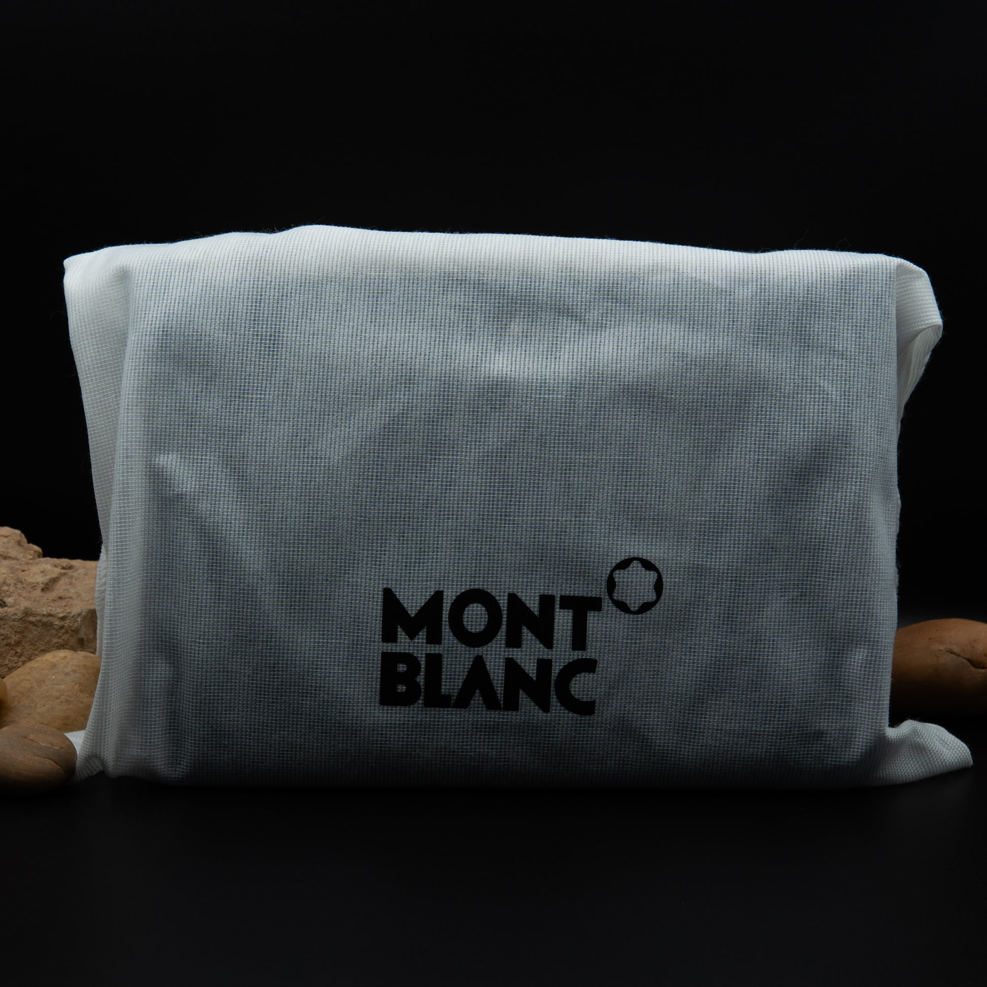 Montblanc Meisterstück Urban Clutch with Two Zips in Blue Leather