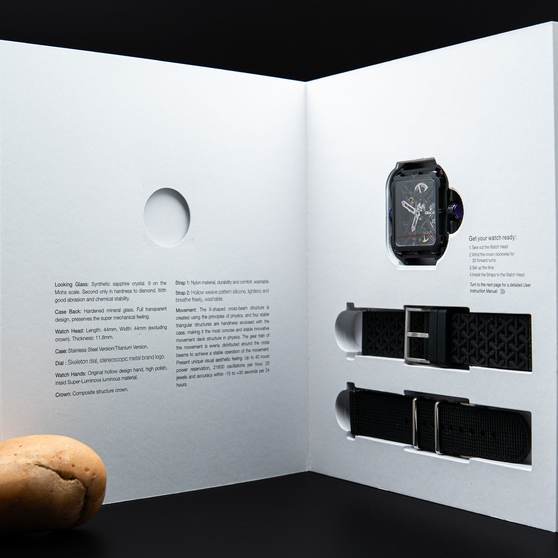 CIGA Design Mechanical Watch X Series “Great Ape” Special Edition