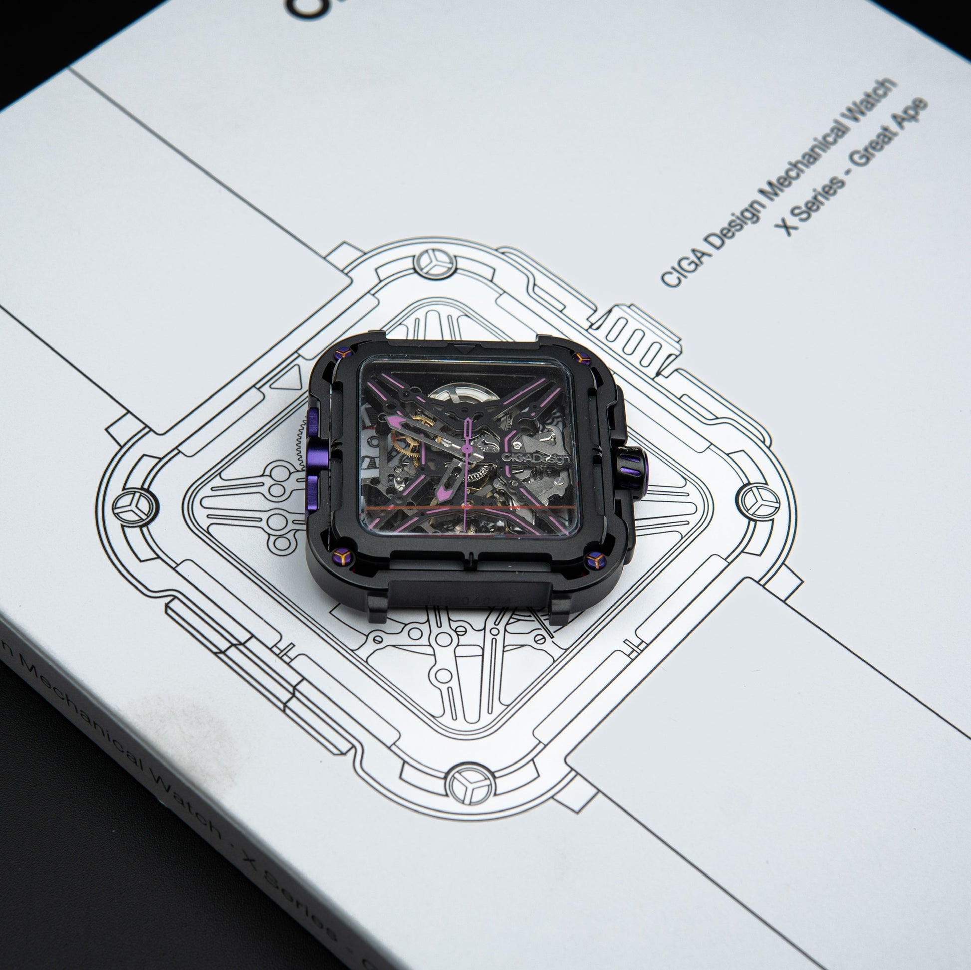 CIGA Design Mechanical Watch X Series “Great Ape” Special Edition