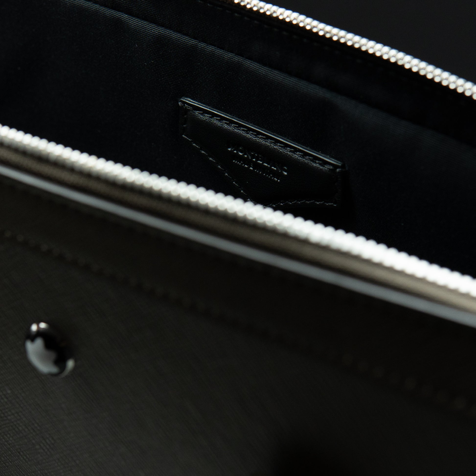 Montblanc Sartorial Medium Document Case in Taupe Saffiano Leather