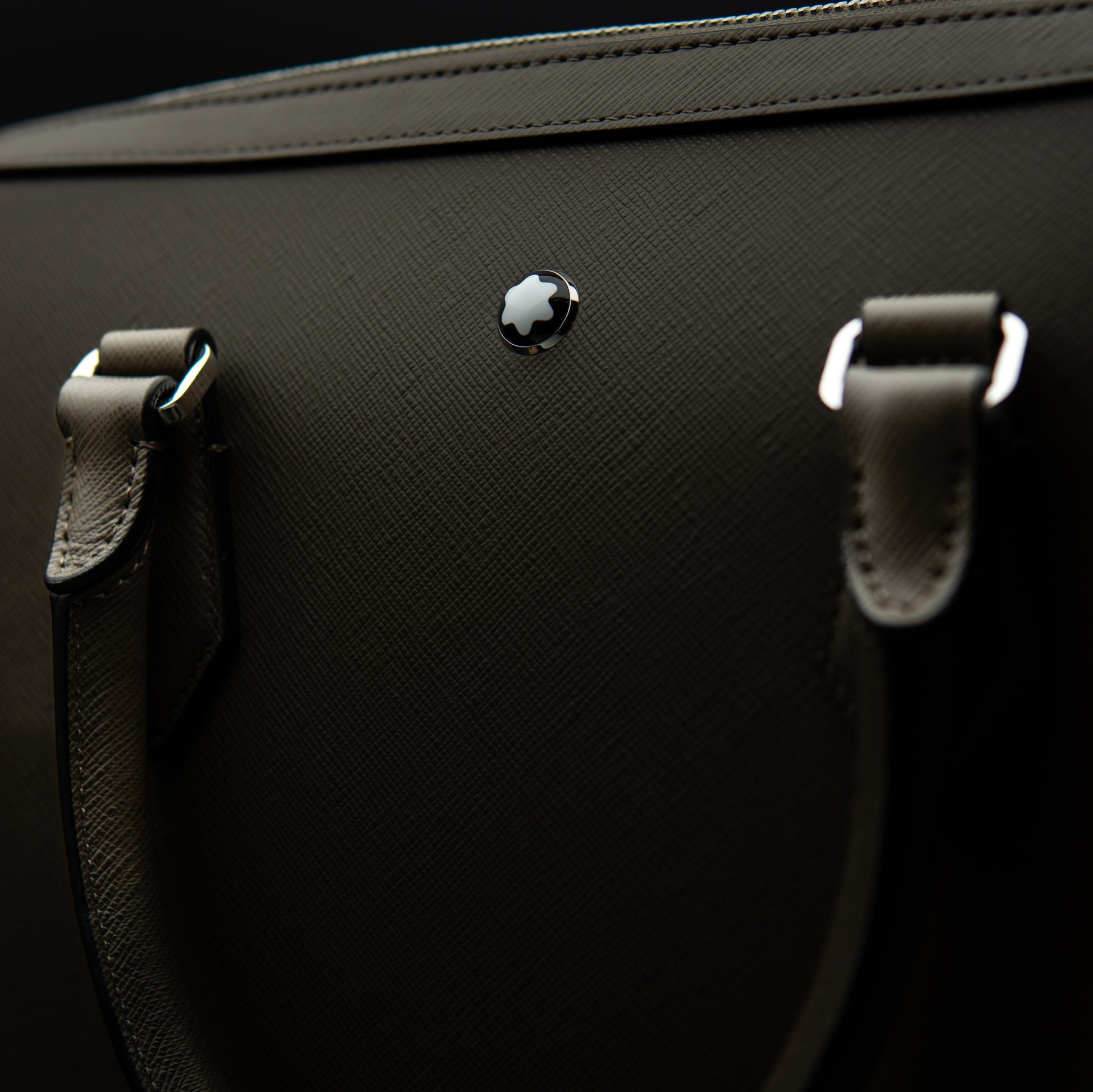 Montblanc Sartorial Medium Document Case in Taupe Saffiano Leather