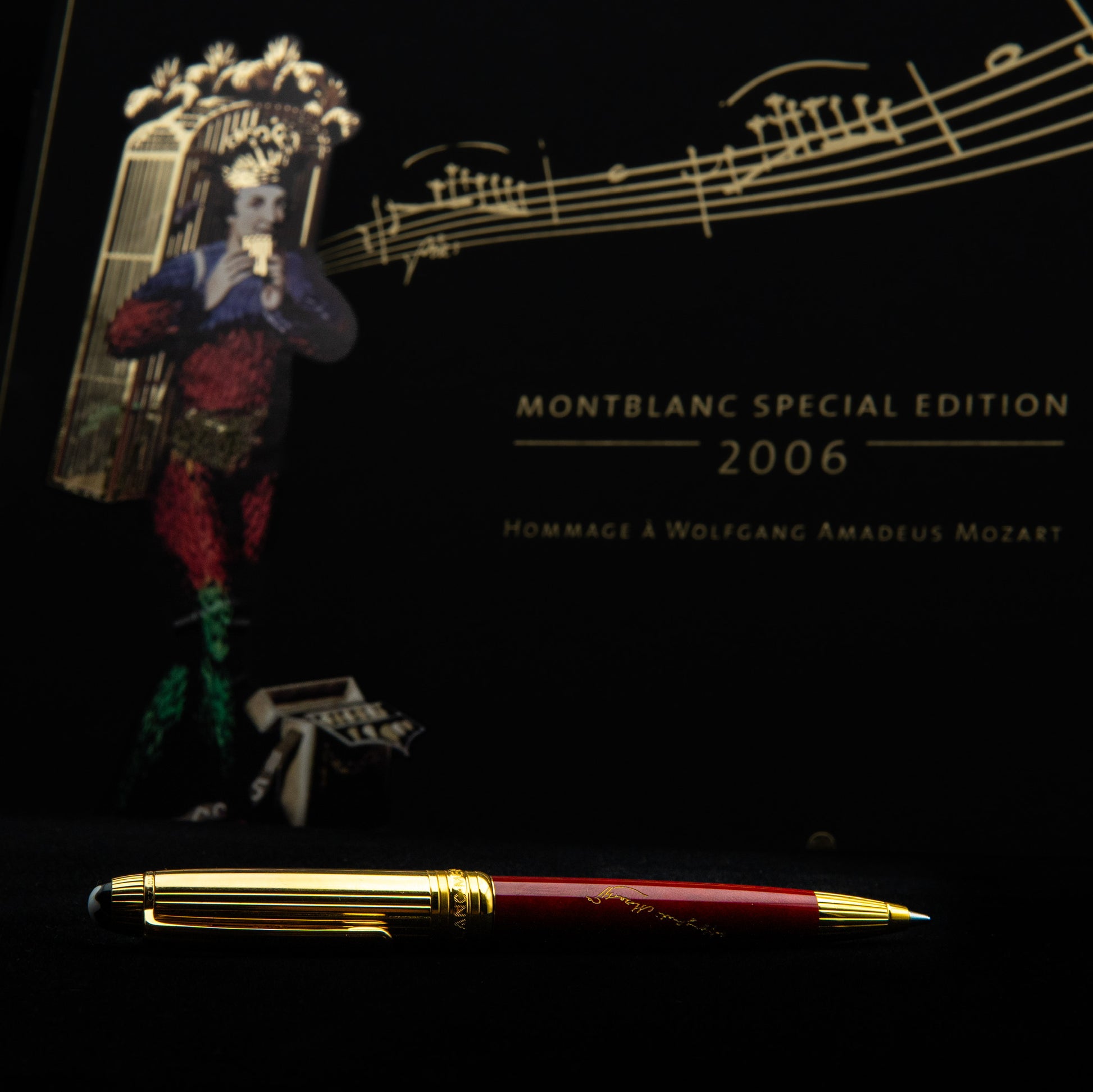 Montblanc Hommage à Wolfgang Amadeus Mozart Special Edition 2006 Ballpoint Pen