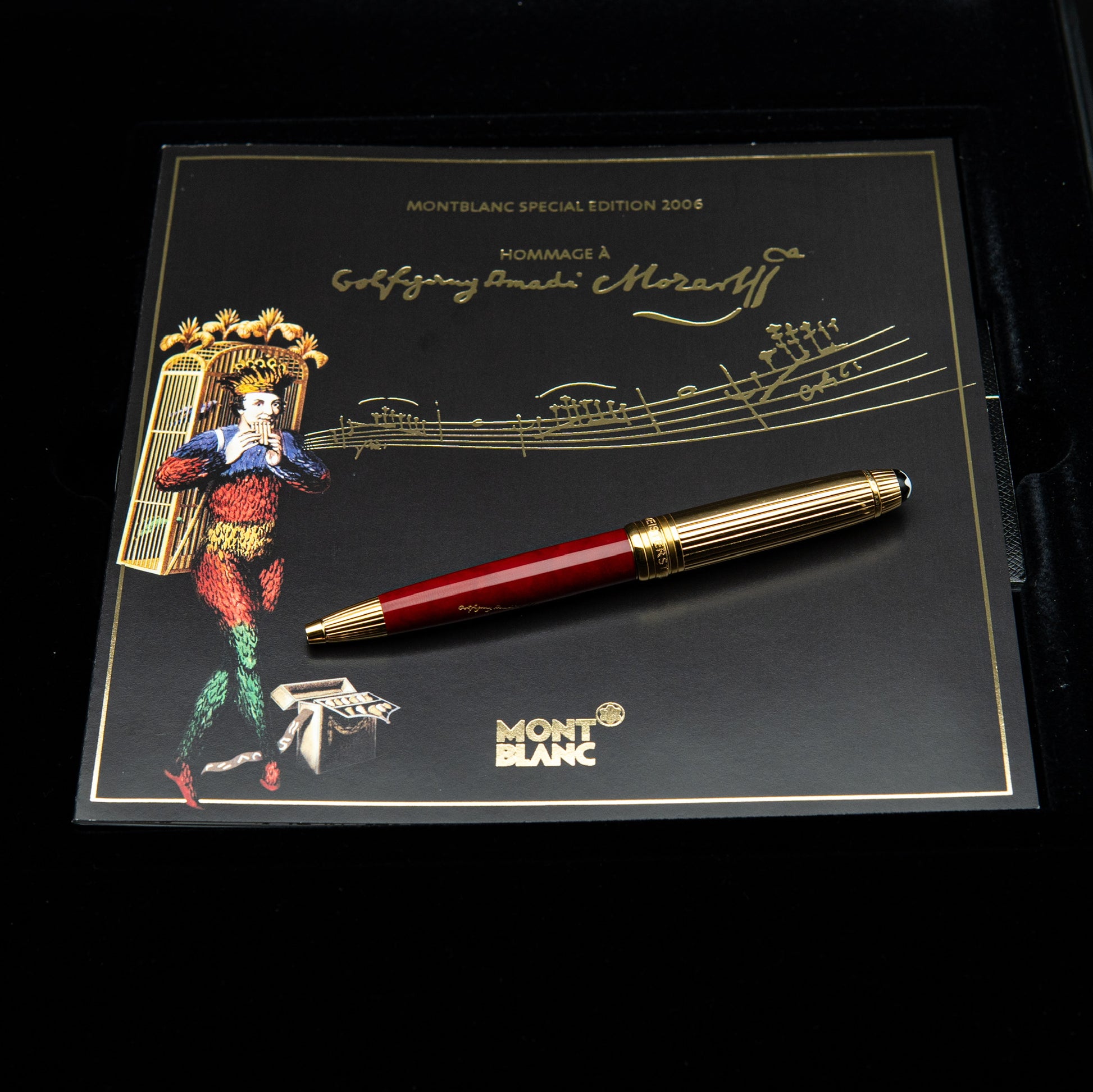 Montblanc Hommage à Wolfgang Amadeus Mozart Special Edition 2006 Ballpoint Pen