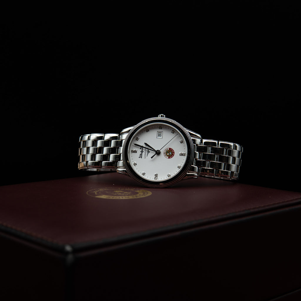 Longines Présence “State of Qatar – HH Sheikh Hamad bin Khalifa Al Thani Edition” Special 36mm Watch with Diamonds