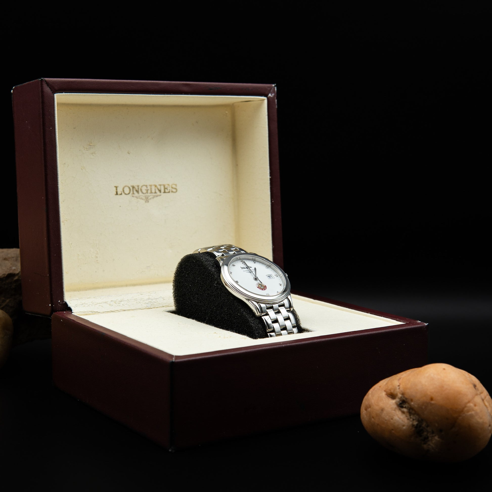 Longines Présence “State of Qatar – HH Sheikh Hamad bin Khalifa Al Thani Edition” Special 36mm Watch with Diamonds