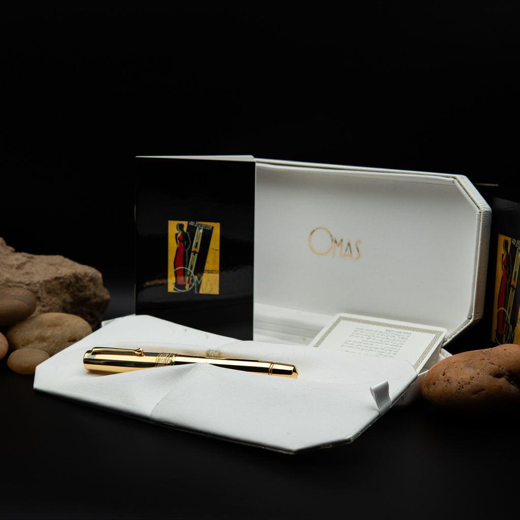 Omas Milord 75th Anniversary Limited Edition Rollerball Pen (056/100)