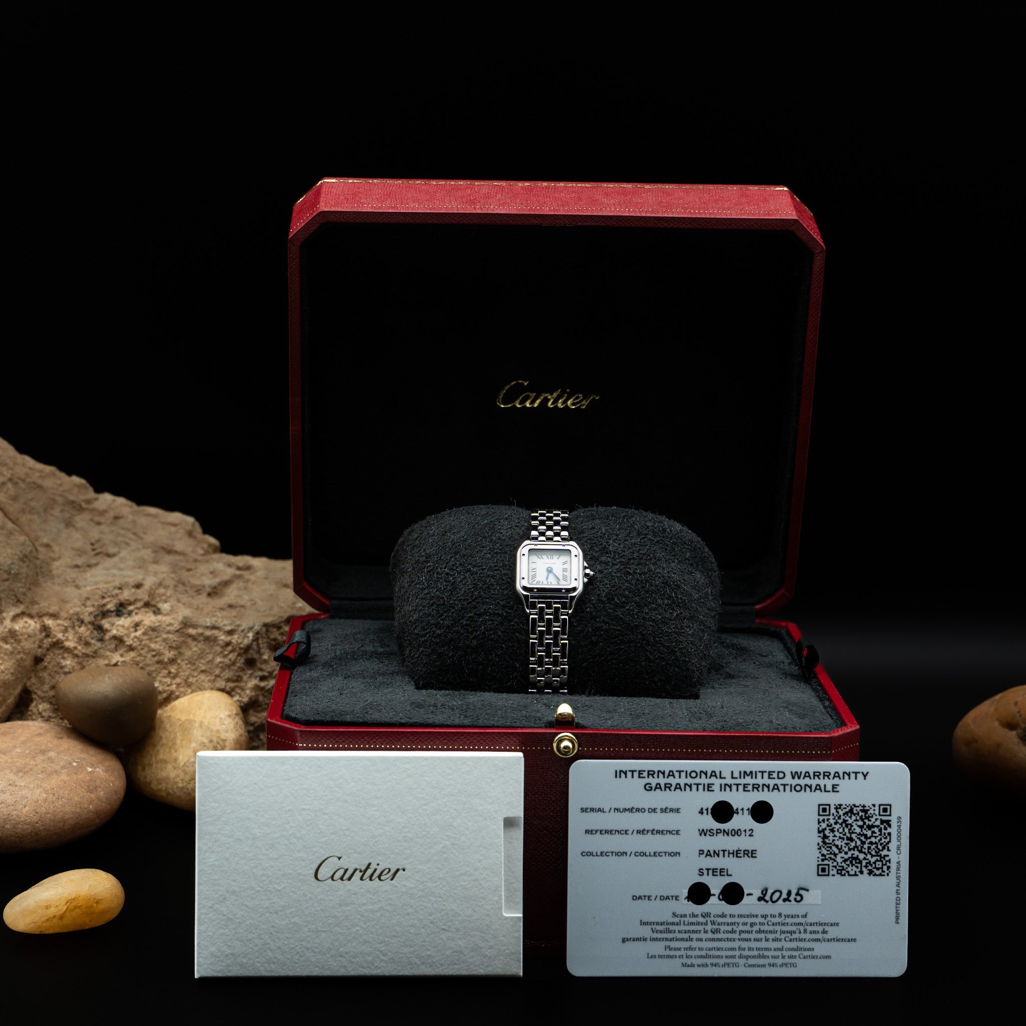 Cartier Panthère de Cartier Mini Watch – Stainless Steel (Ref. WSPN0012)