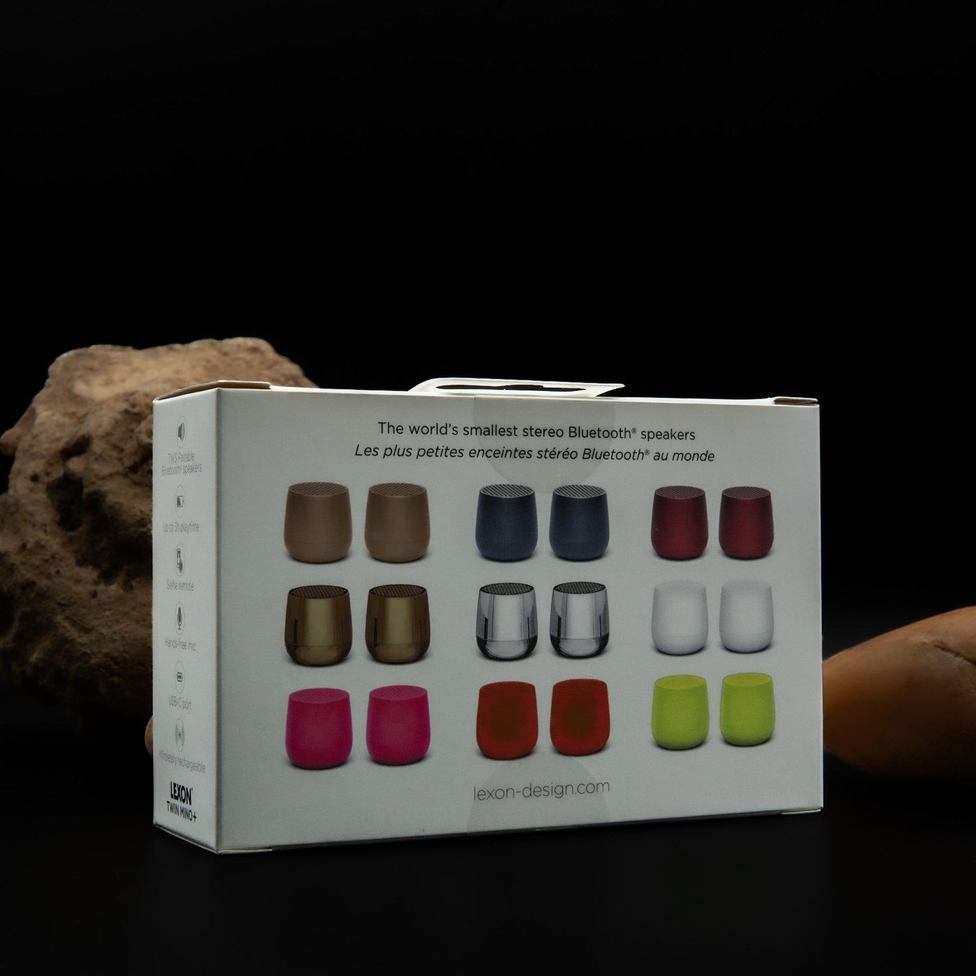 Audemars Piguet × Lexon “Twin Mino+” Bluetooth Speaker Set