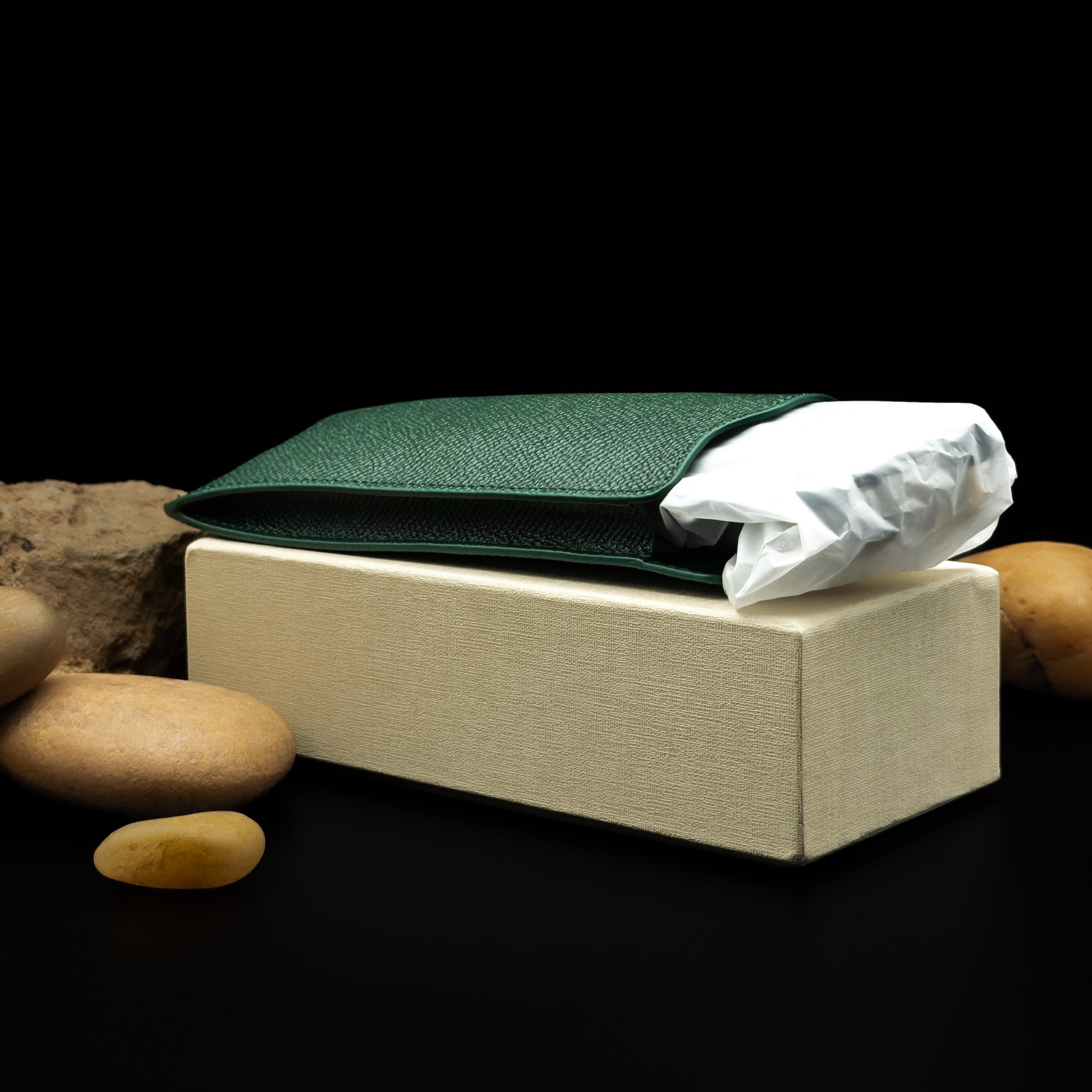 Rolex Sunglasses in Havana Black Acetate & Gold-Tone Fluted Temples - ANYOC Model Size 55□18 140