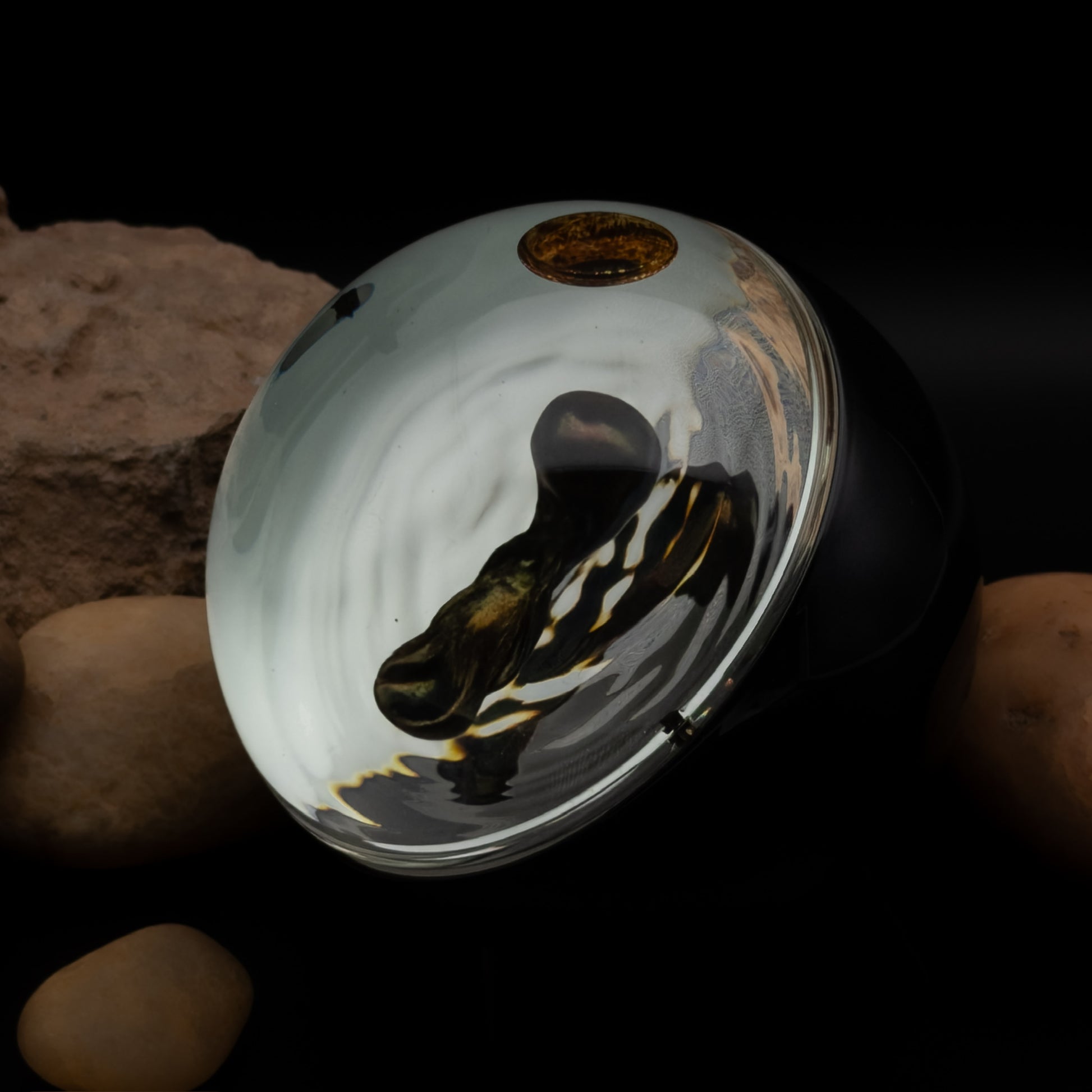 Hublot Big Bang 20th Anniversary Sound-Reactive Kinetic Ferrofluid Sculptural Lamp