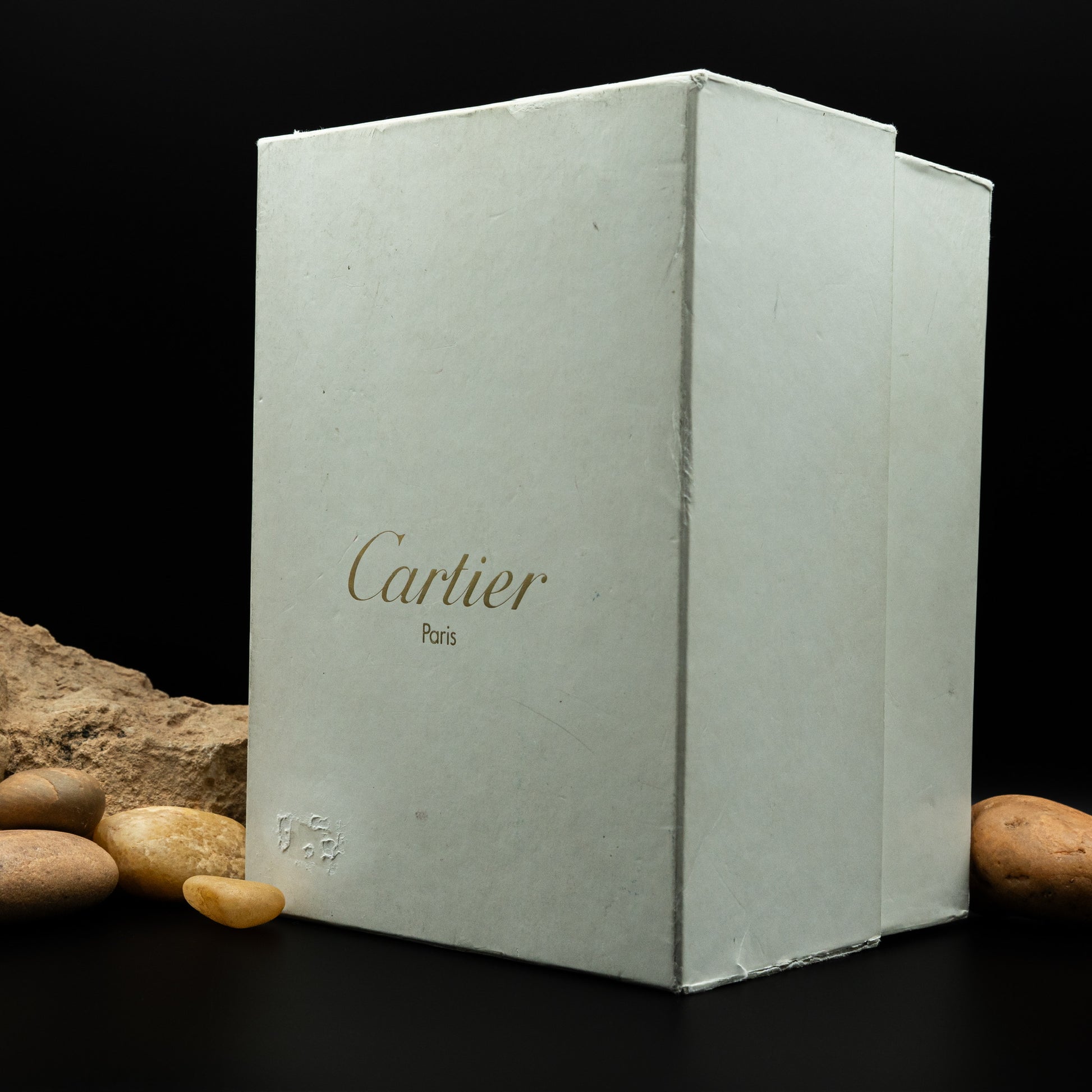 Cartier Automatic Watch Winder in Red Grained Leather from the 1990's