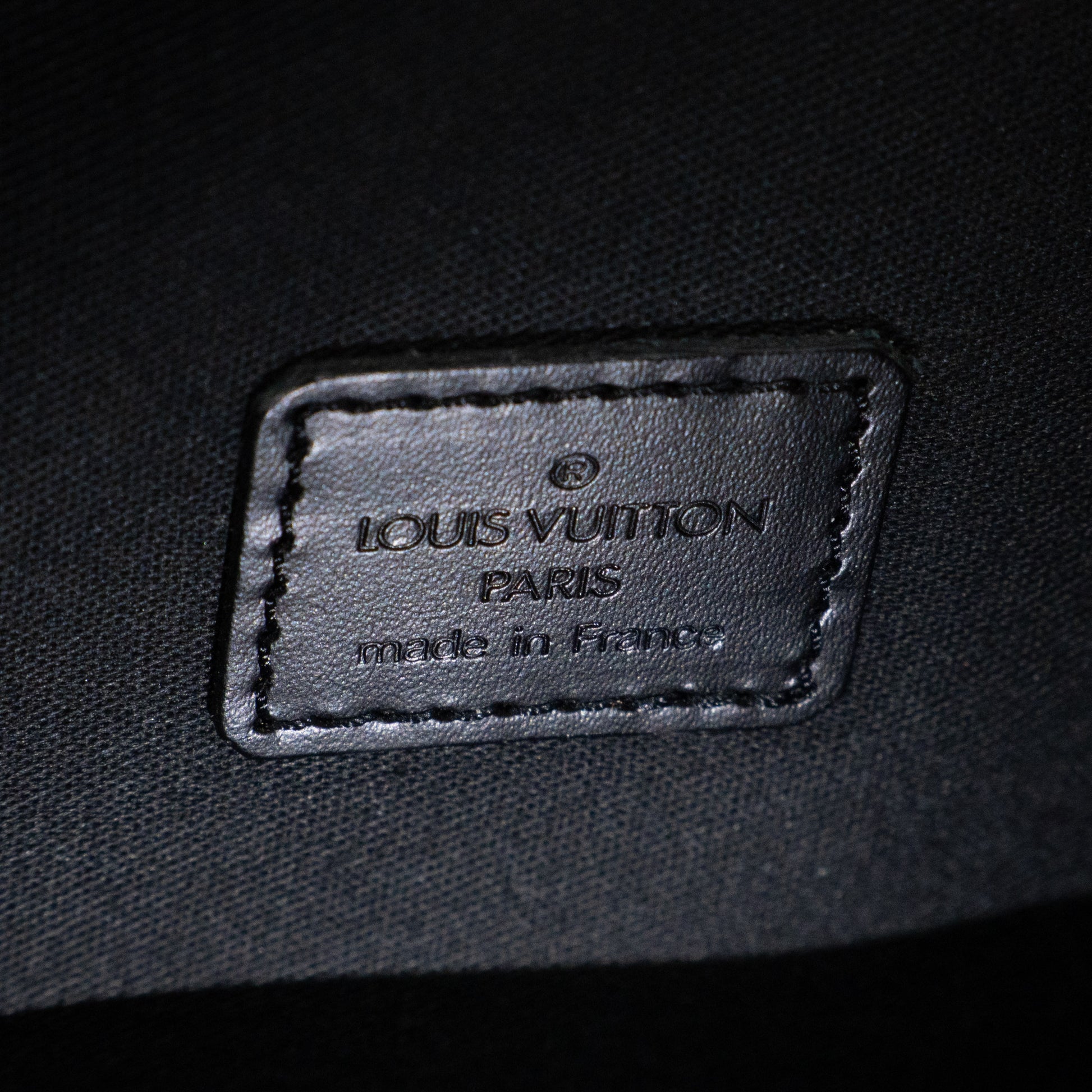 Louis Vuitton Monogram Glacé Steve Messenger Bag in Dark Brown Cowhide Leather from 2000