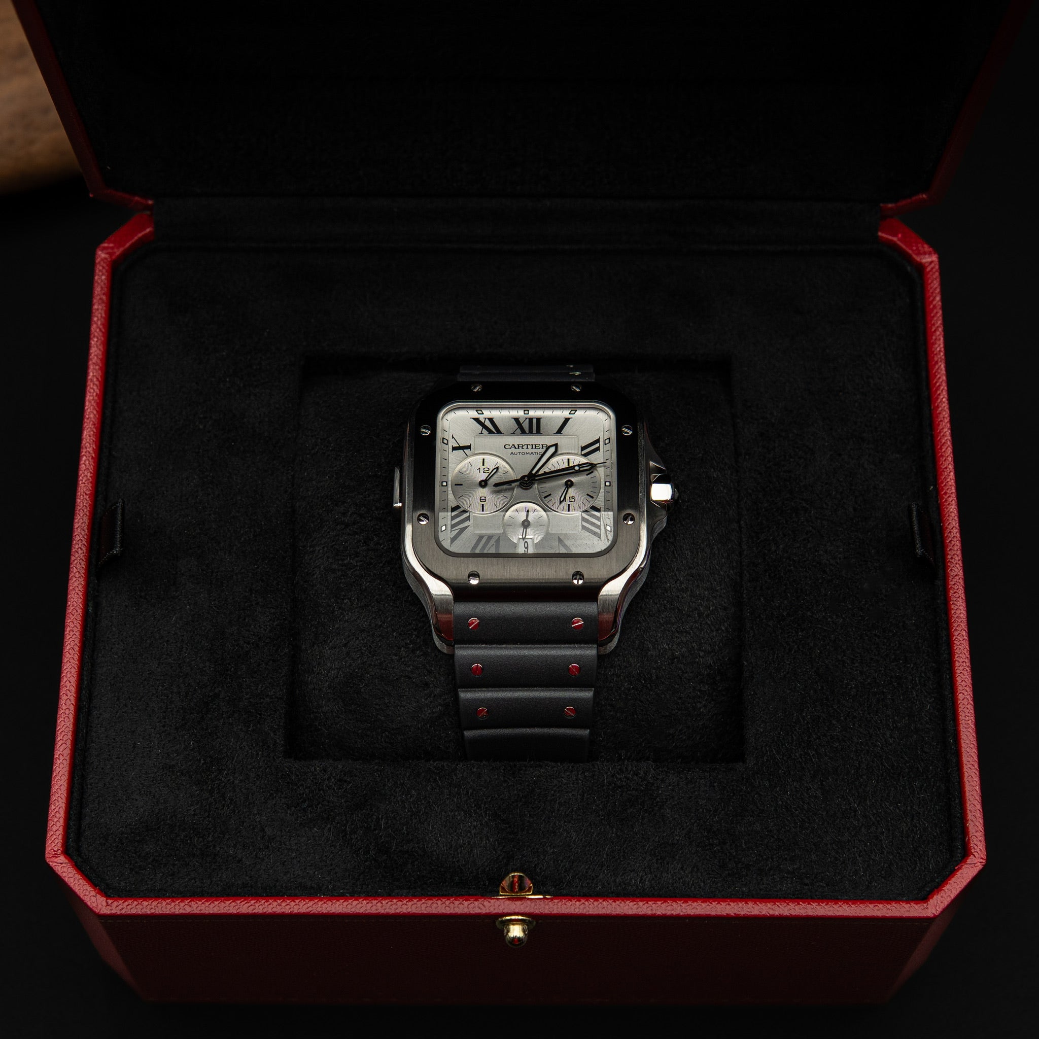 Cartier Santos de Cartier Chronograph Watch (XL)