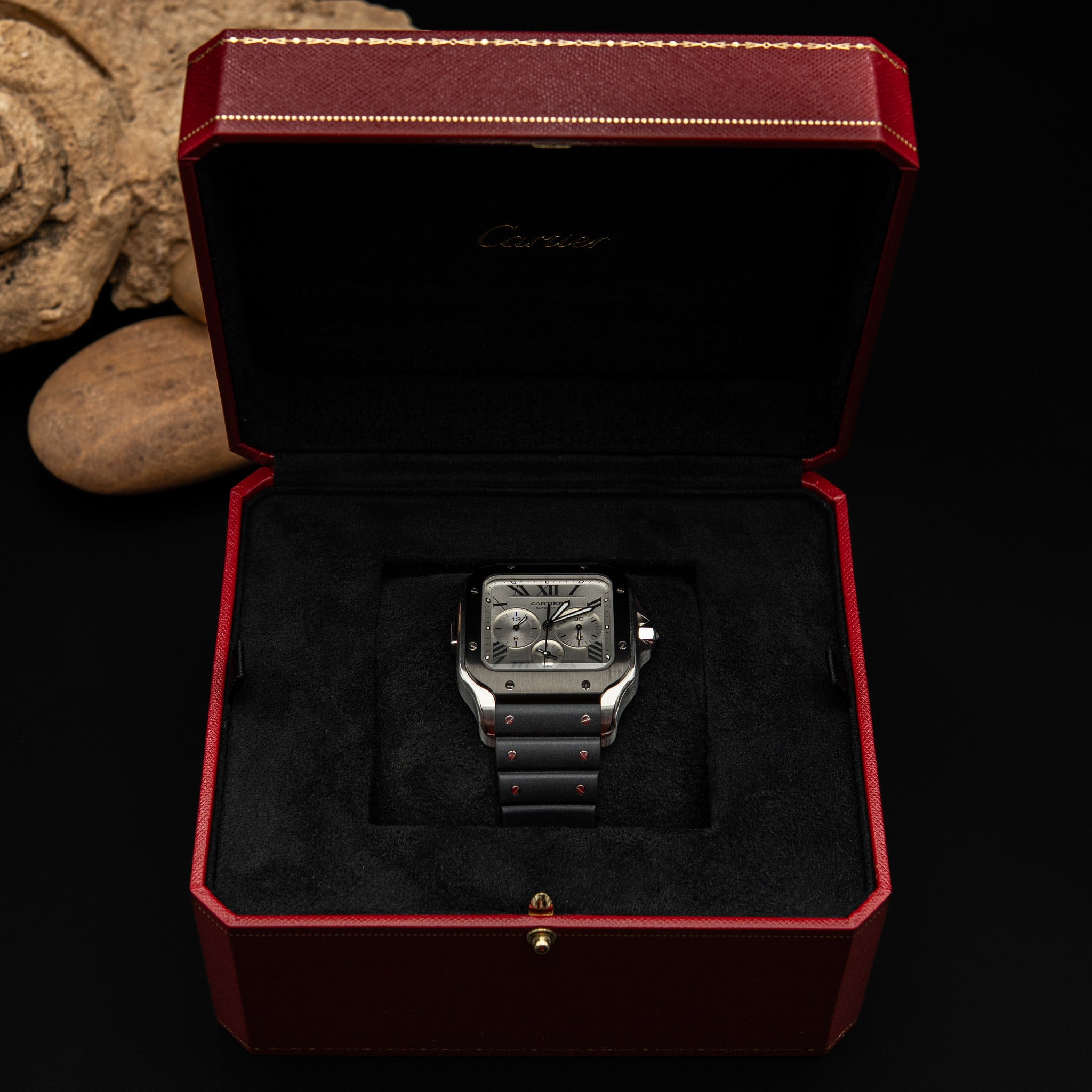 Cartier Santos de Cartier Chronograph Watch (XL)