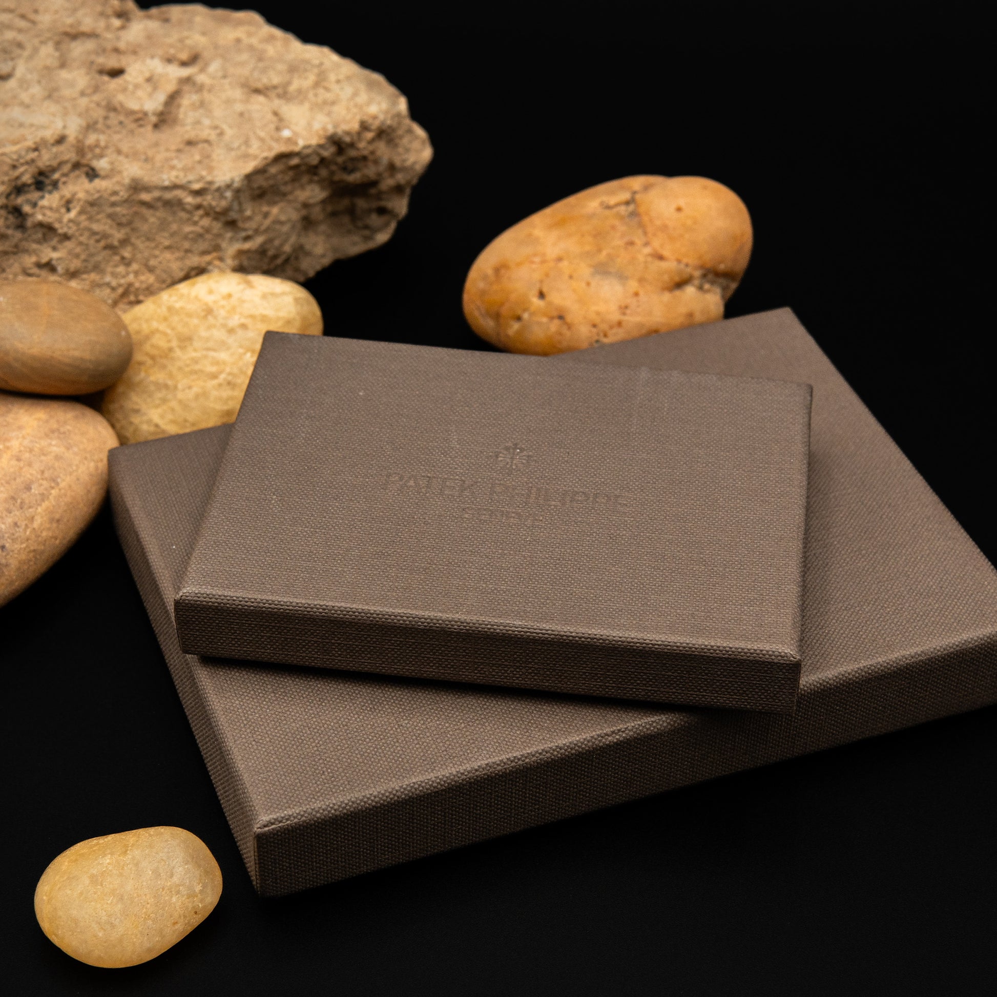 Patek Philippe Saffiano Leather Passport Holder & Card Holder Set