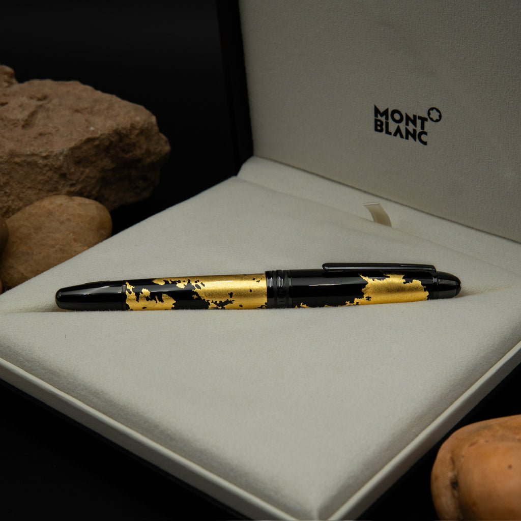 Montblanc Meisterstück Calligraphy Gold Leaf Special Edition Fountain Pen (M)