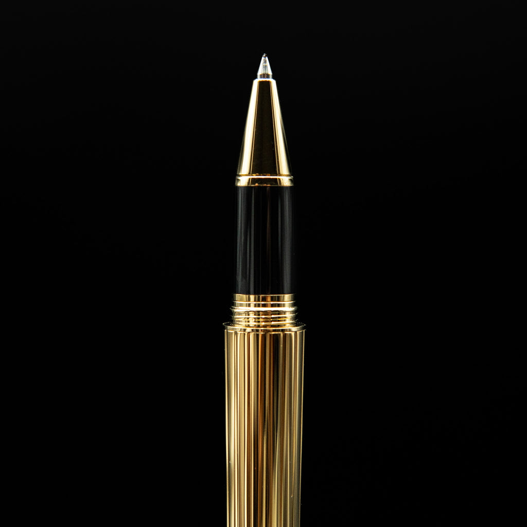Cartier Santos de Cartier Rollerball Pen in 18k Gold Finish