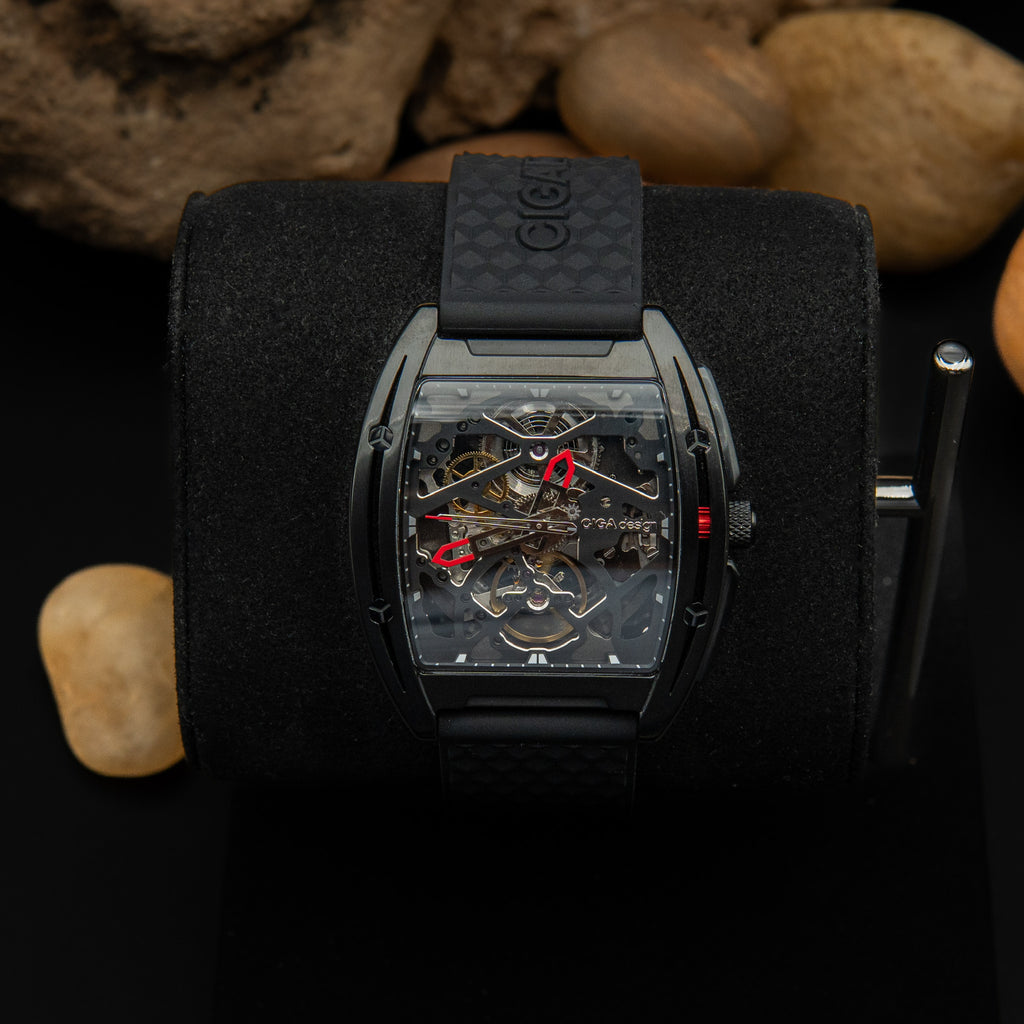 CIGA Design Z Series Edge (DLC Black) Skeleton Mechanical Watch