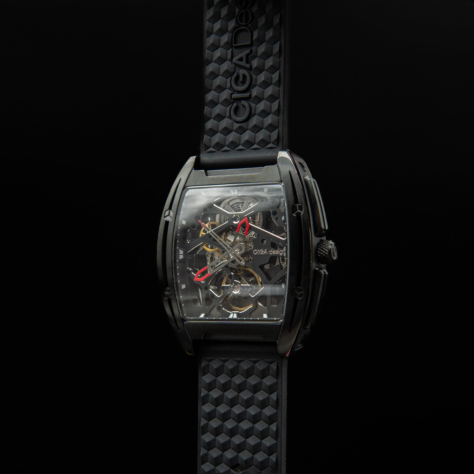 CIGA Design Z Series Edge (DLC Black) Skeleton Mechanical Watch