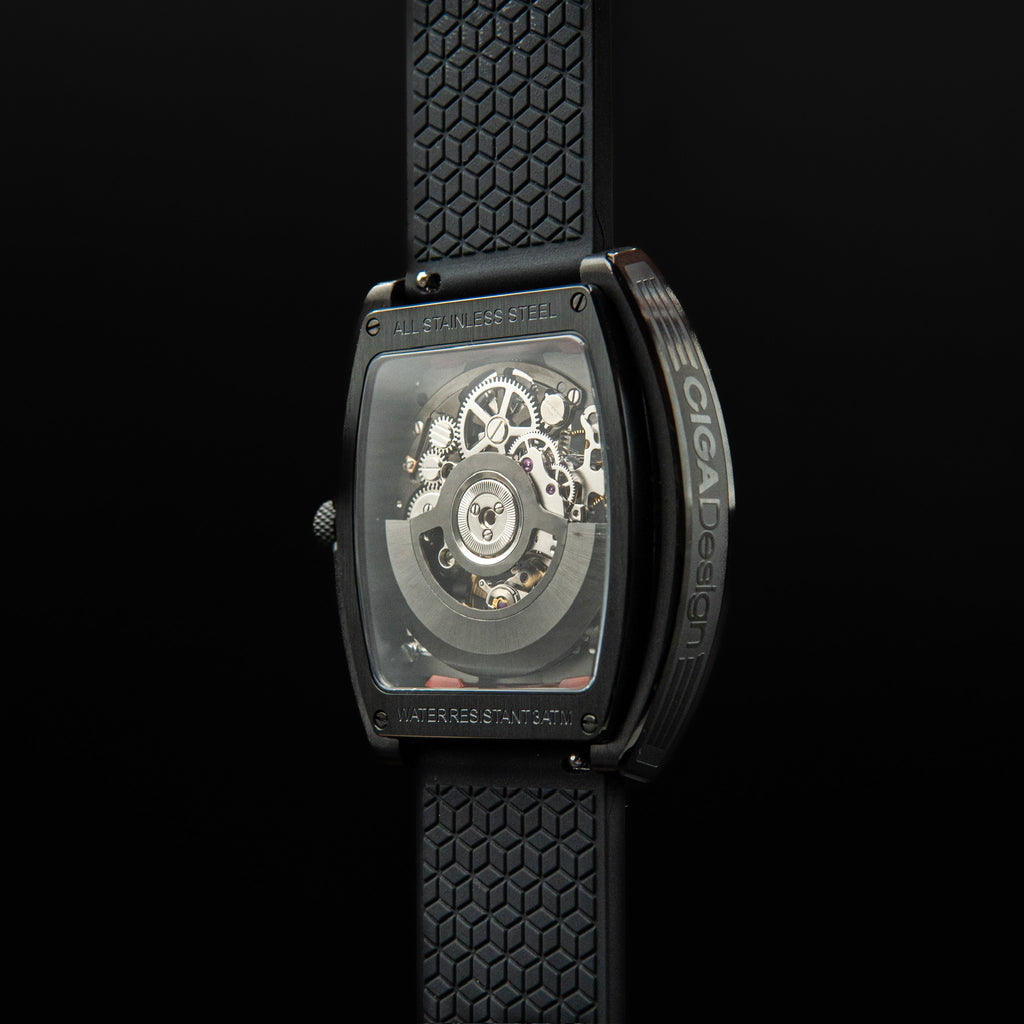 CIGA Design Z Series Edge (DLC Black) Skeleton Mechanical Watch