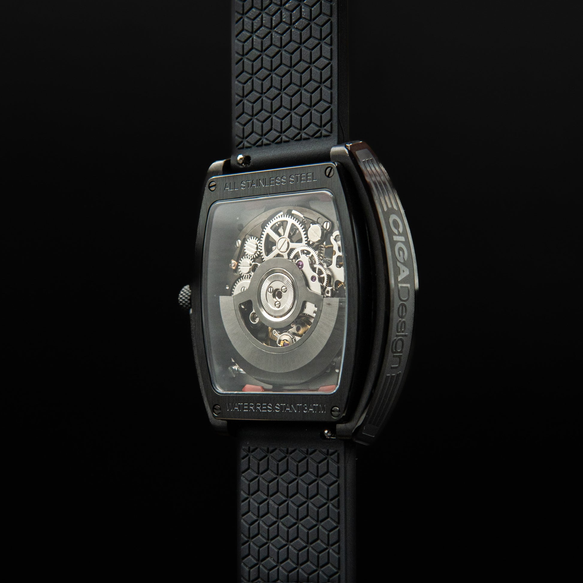 CIGA Design Z Series Edge (DLC Black) Skeleton Mechanical Watch