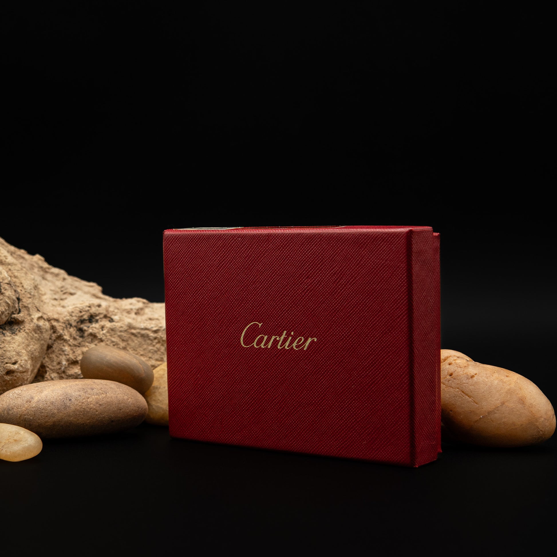 Cartier Must de Cartier Leather Wallet in Smooth Calfskin Bordeaux Leather from 1997